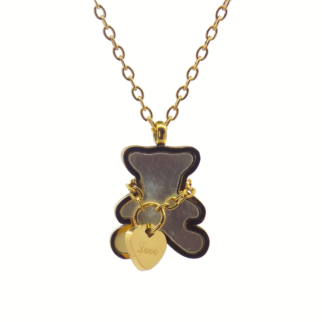 Teddy Amour Pendant Necklace