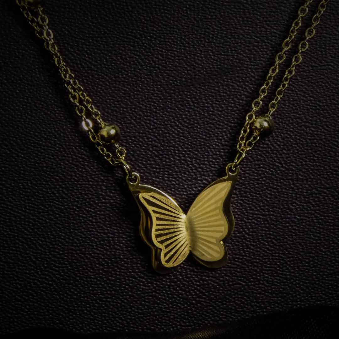 Butterfly Pendant Necklace