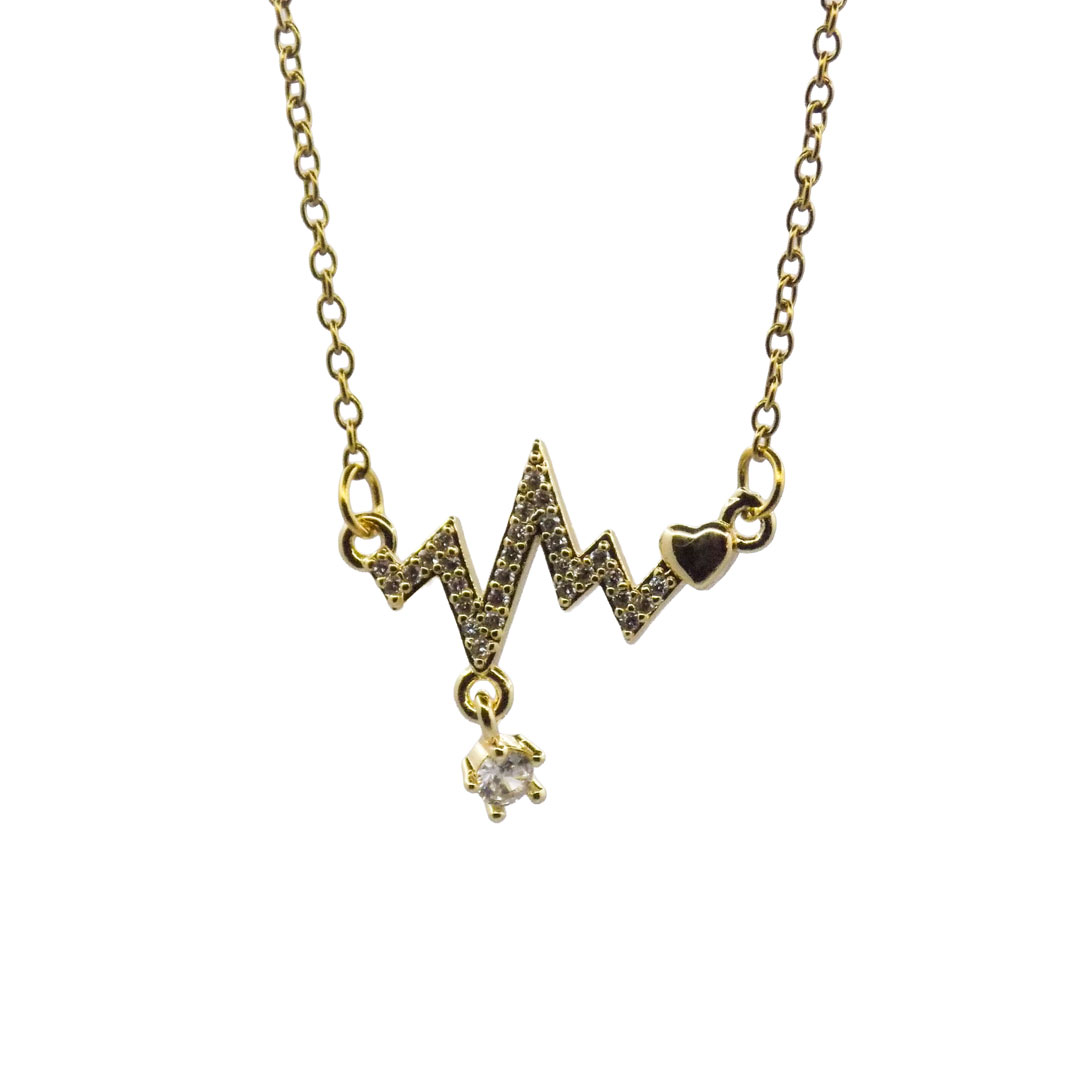 Heartbeat Pendant Necklace