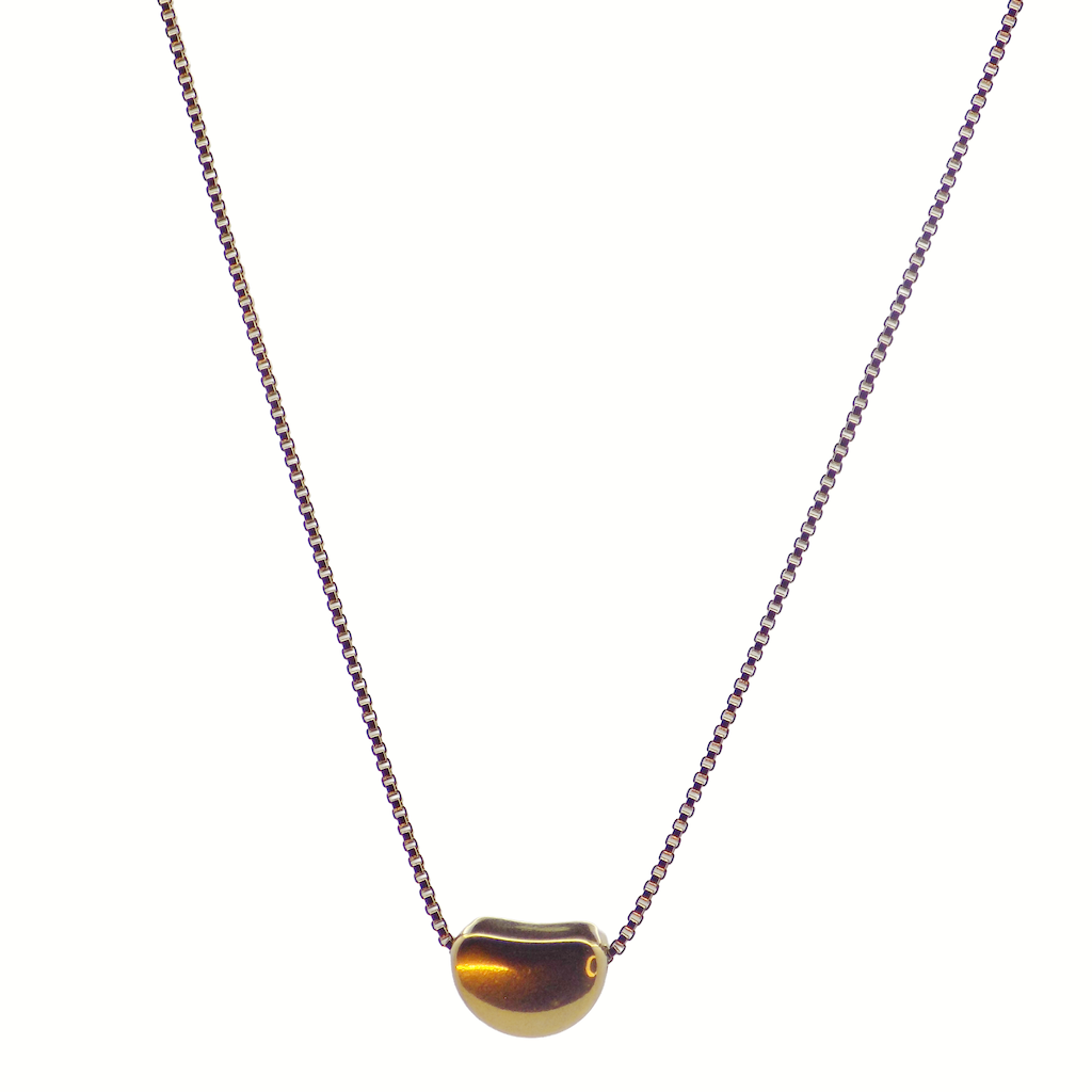 Mini bean Pendant Necklace