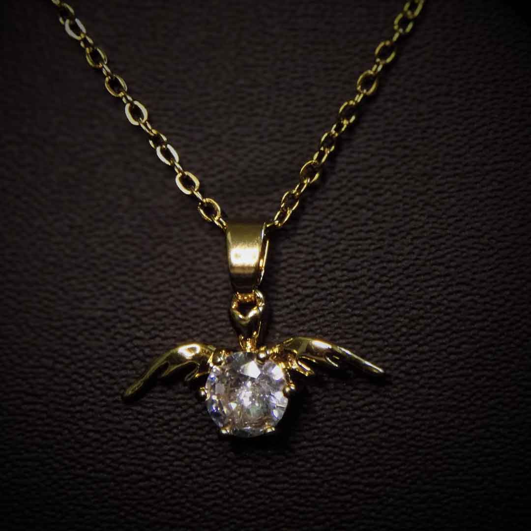Angel Wings Pendant Necklace