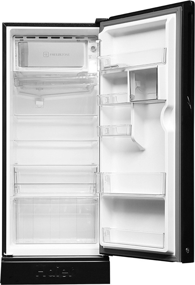 Haier 190 L, 5 Star,  Wave Glass Finish Direct Cool Single Door Refrigerator with Base Drawer