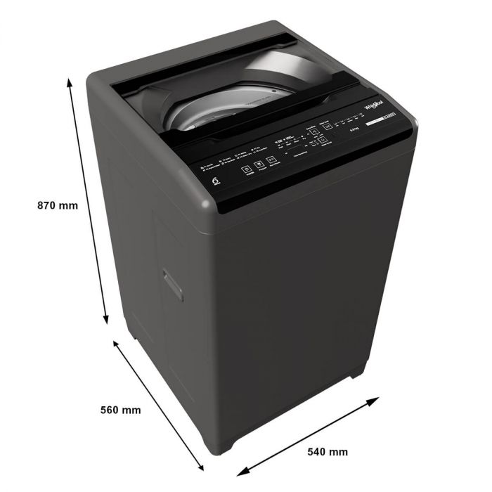 White magic Classic GenX 6.5kg 5 Star Top-Load Washing Machine
