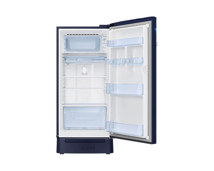 189 L Horizontal Curve Design Single Door Refrigerator 