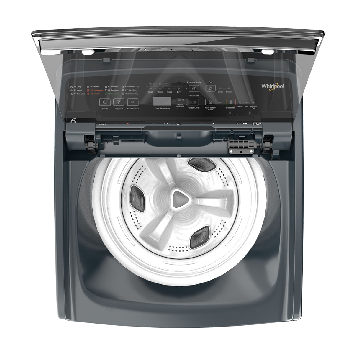 Whirlpool Stainwash Pro Plus 8.5kg 5 Star Top Load Washing Machine with In-Built Heater
