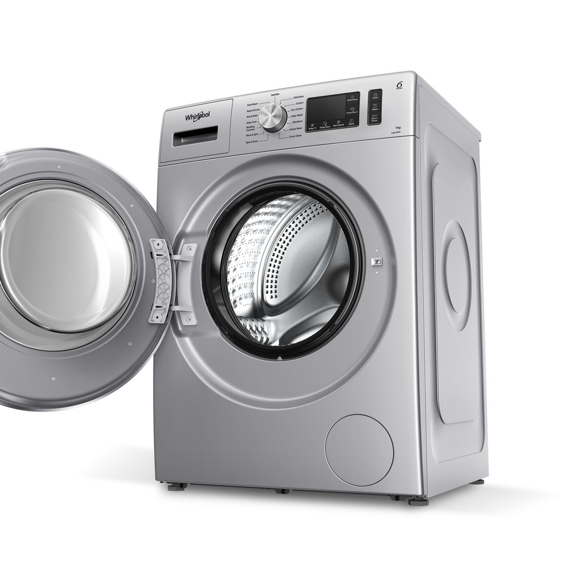 Whirlpool Xpert Care 7kg 5 Star Front Load Washing Machine with in-built Heater