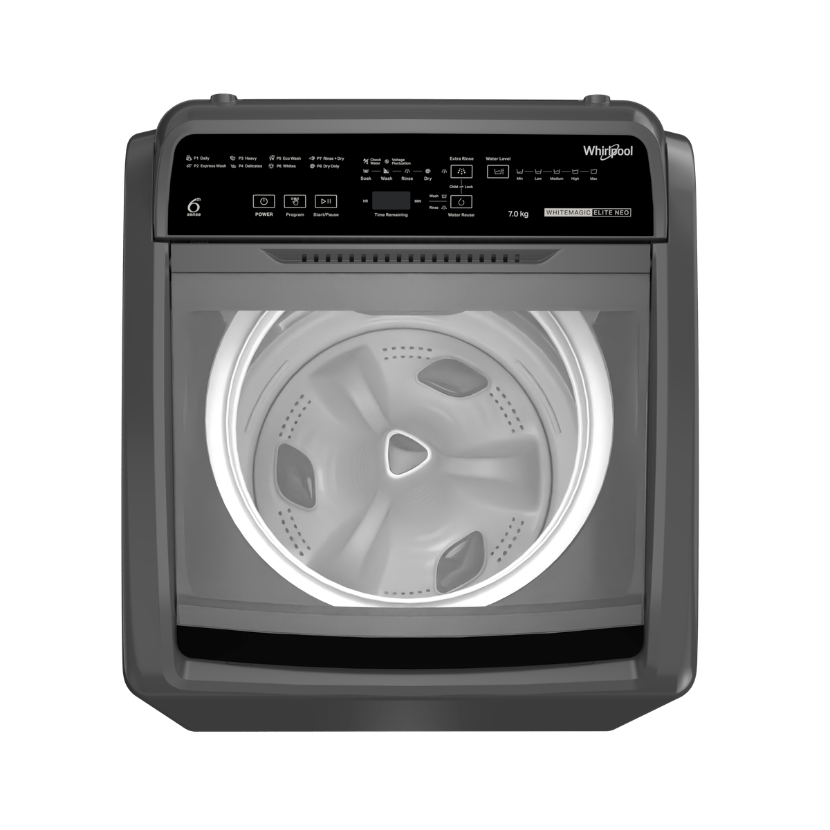 Whirlpool White magic Elite 7 kg 5 Star Fully Automatic Top-Load Washing Machine 