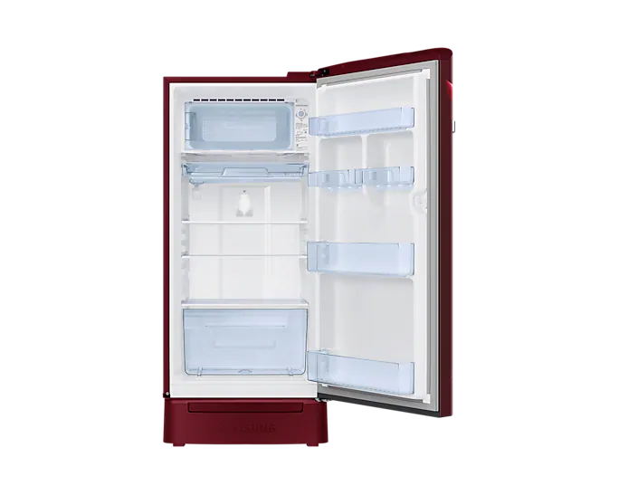 189 L Horizontal Curve Design Single Door Refrigerator
