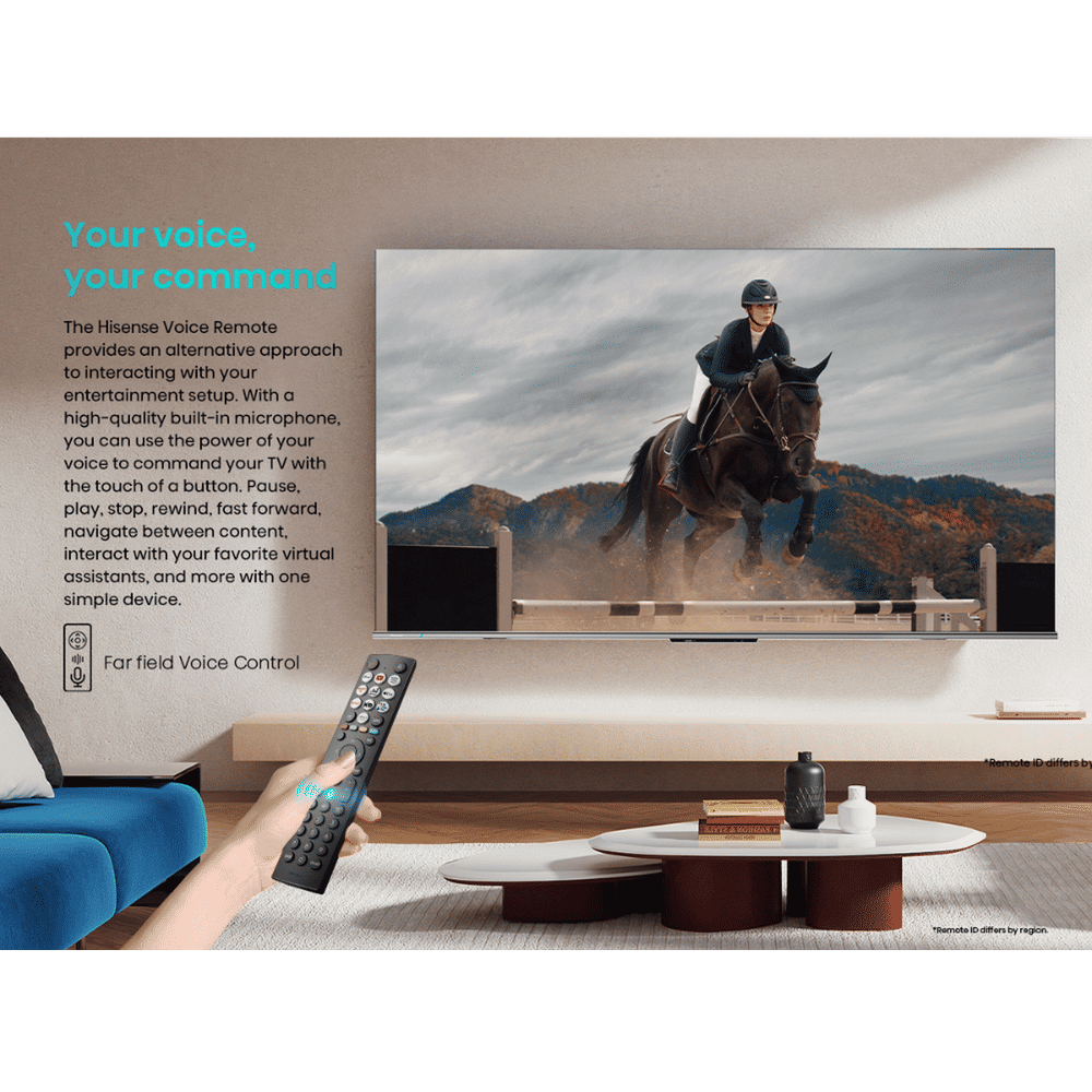 Hisense Q6N 109.22 cm (43 inch) QLED 4K Ultra HD Smart Google TV with 4K AI Upscaler