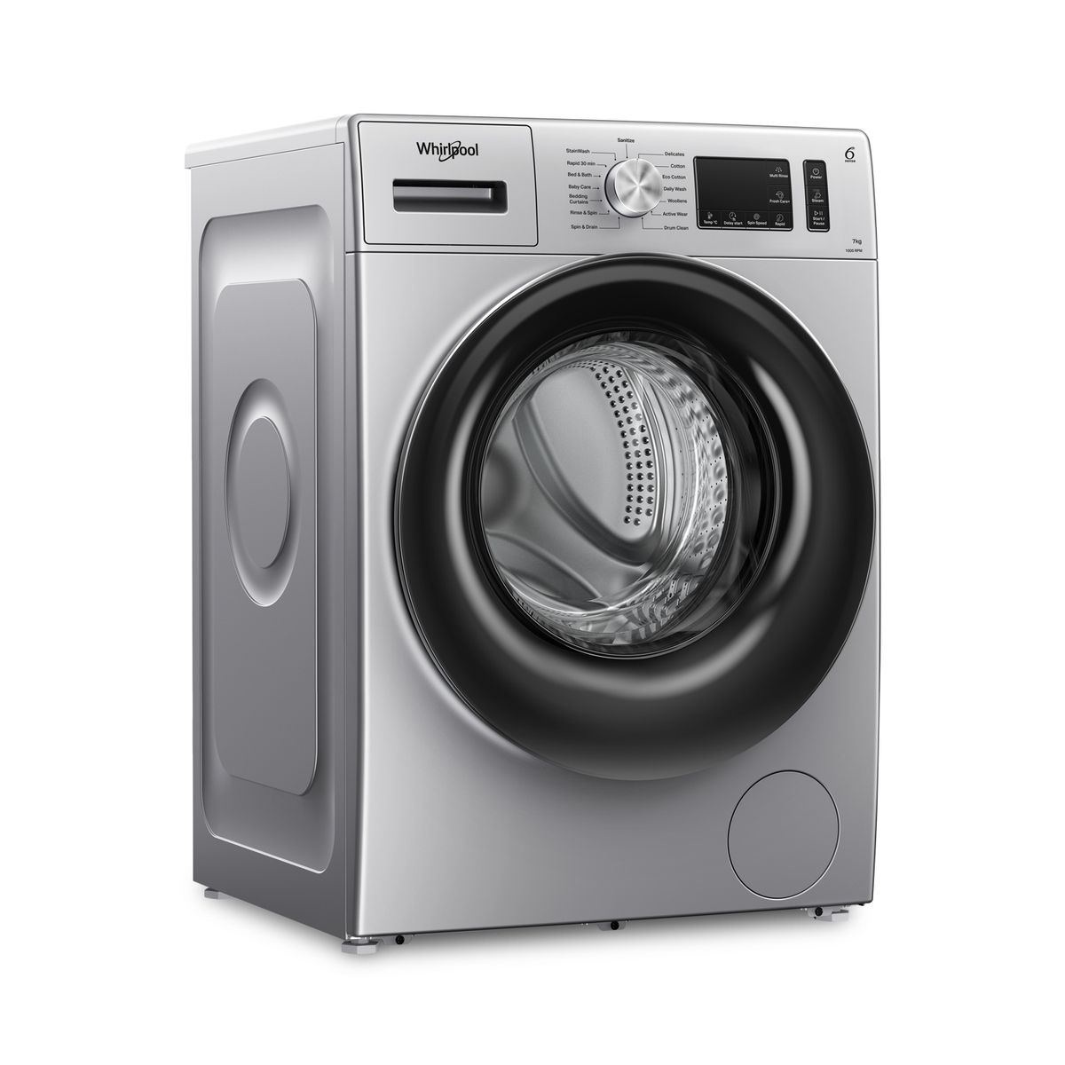 Whirlpool Xpert Care 7kg 5 Star Front Load Washing Machine with in-built Heater