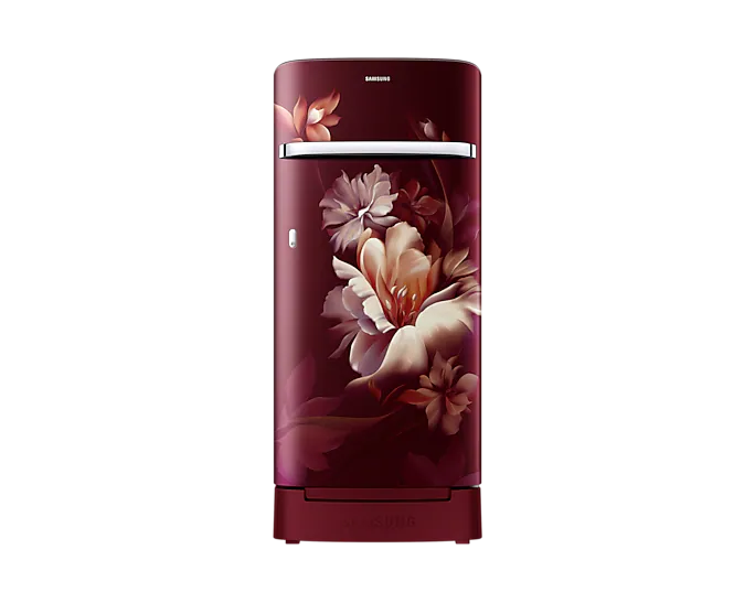 189 L Horizontal Curve Design Single Door Refrigerator