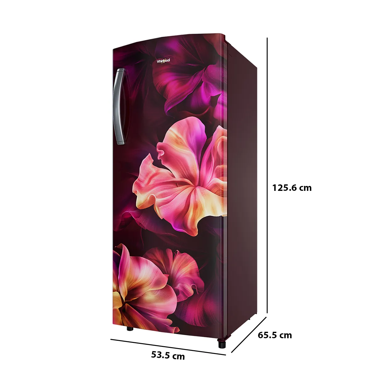 Icemagic Pro 192L 5 Star Single Door Refrigerator - Wine Silk