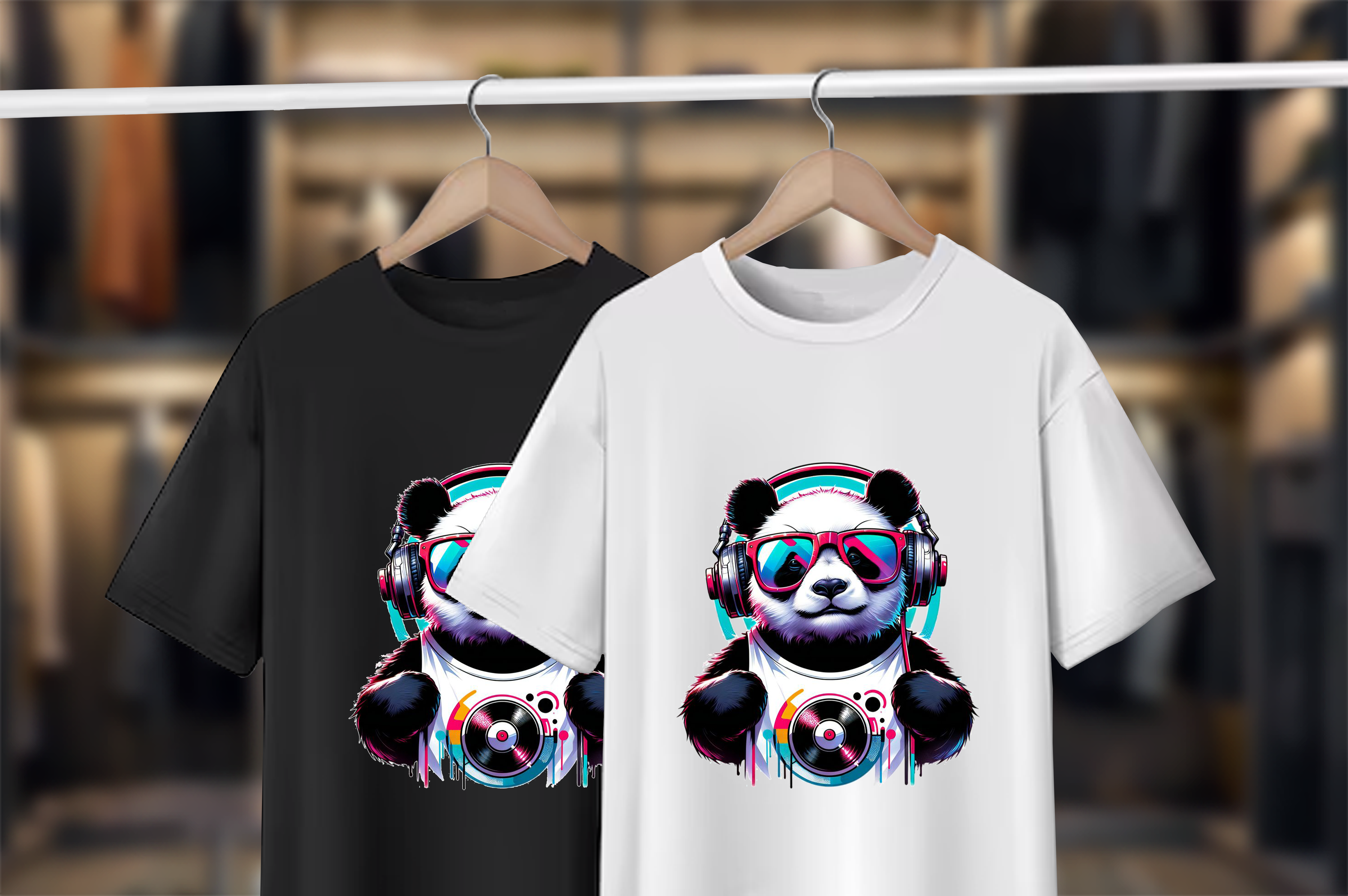 DJ Panda Graphic T-Shirt