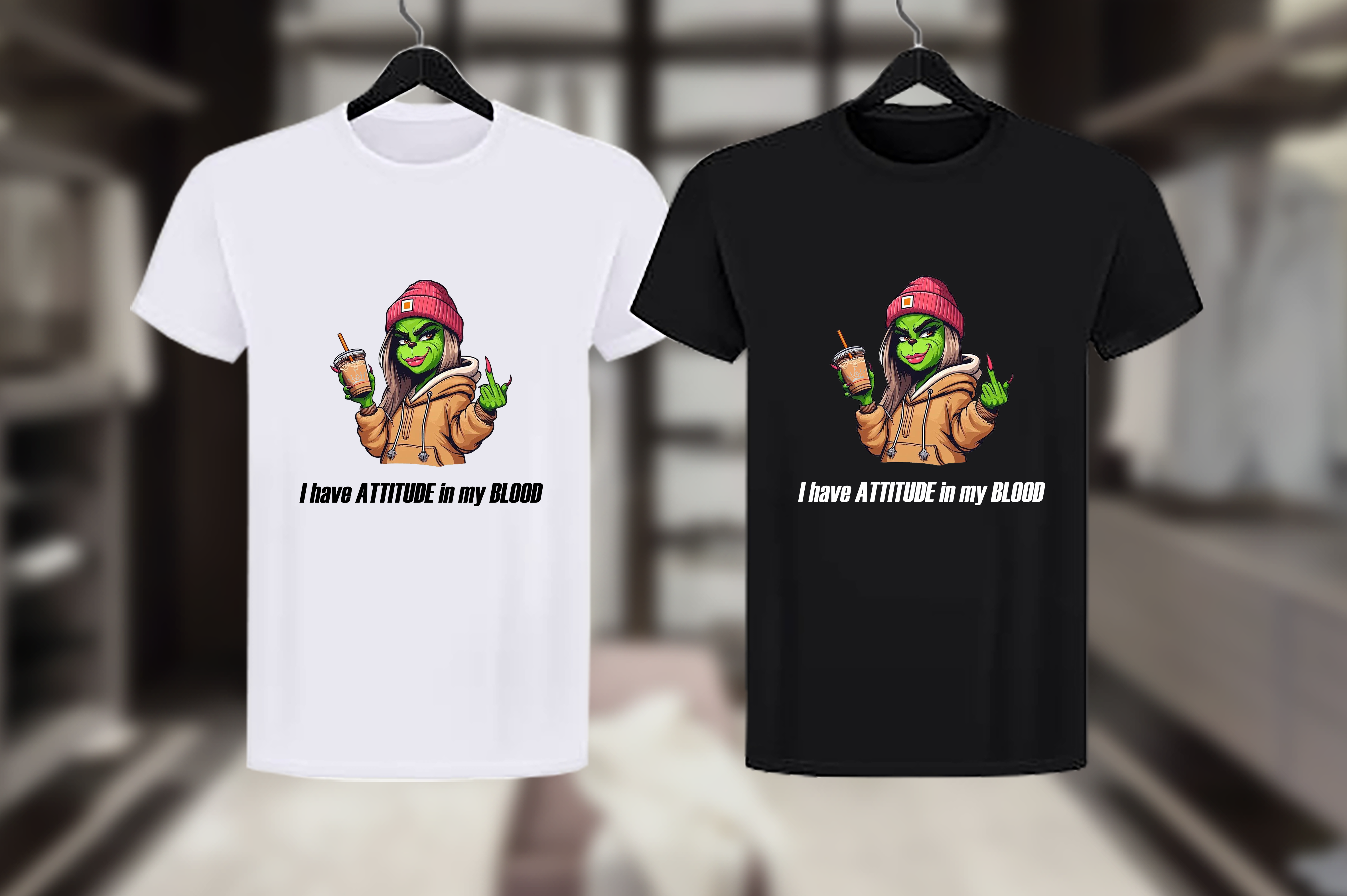 Attitude Graphic T-Shirt