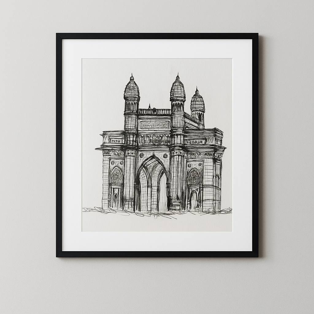 Gateway of India Wall Art