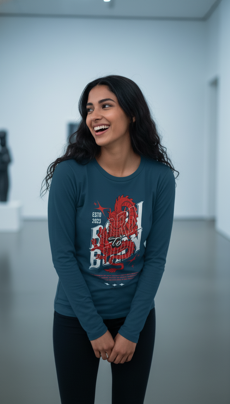 Born to Burn Long Sleeve T Shirt