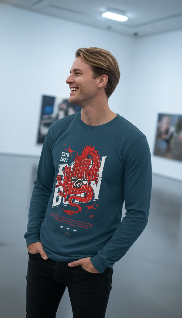 Born to Burn Long Sleeve T Shirt