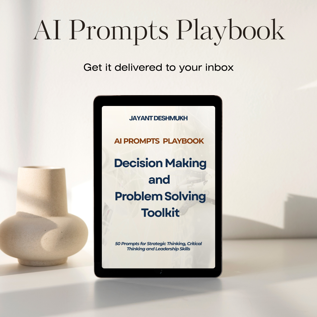AI Prompts Playbook: Decision-Making & Problem-Solving Toolkit