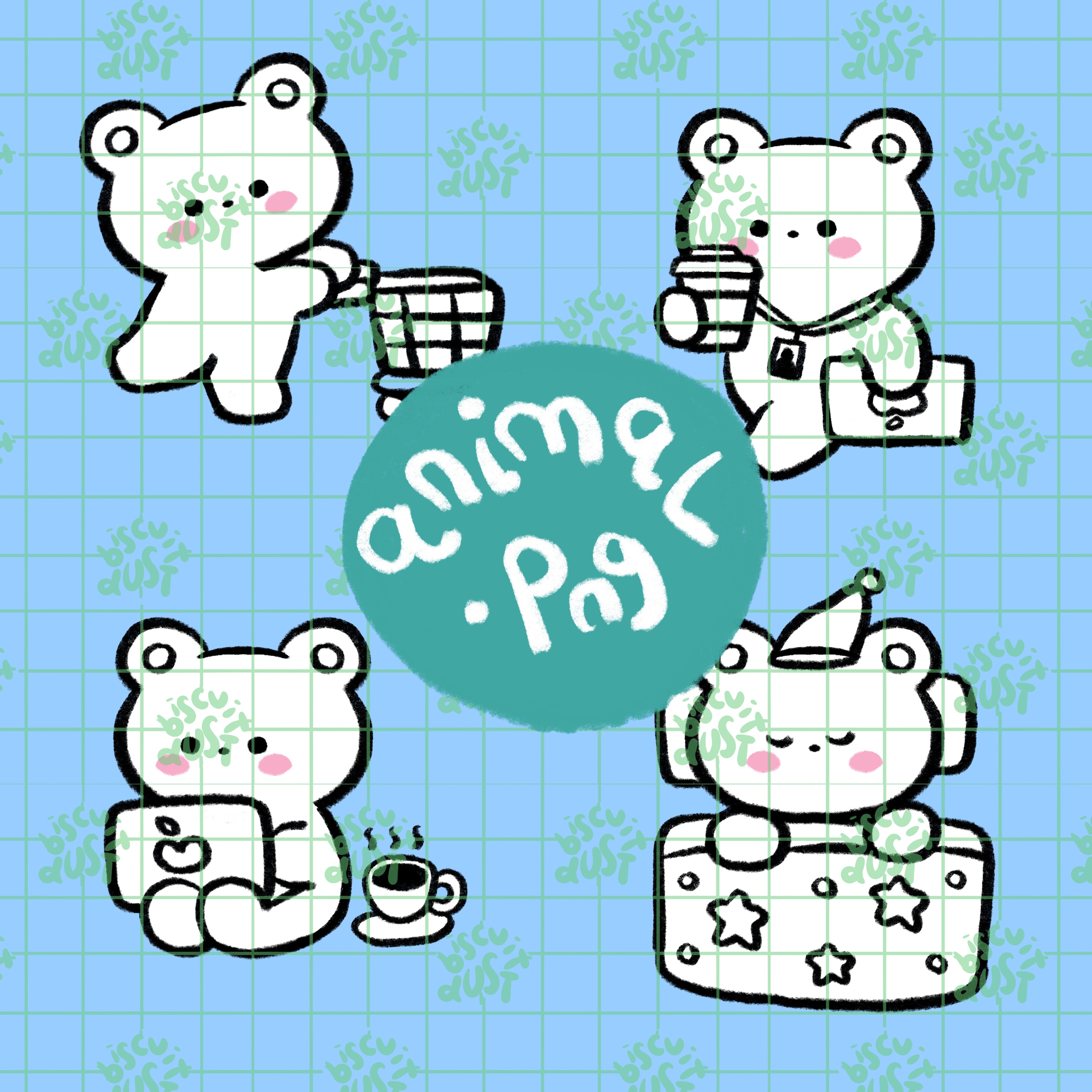 Corporate bear daily life - Animals 020