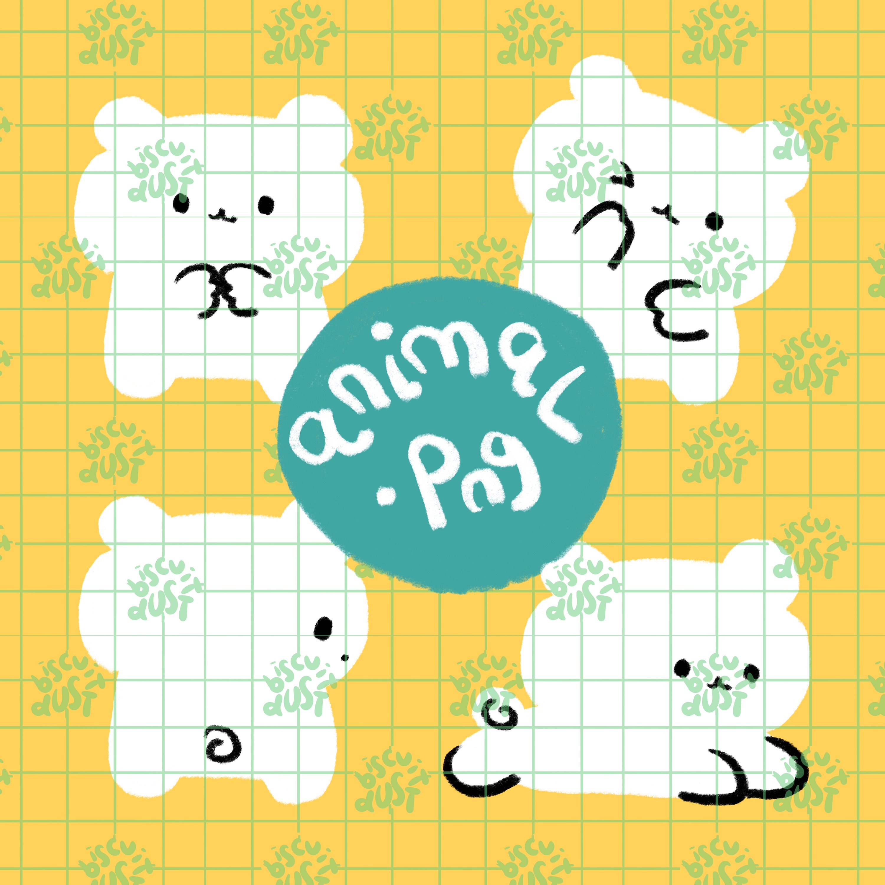 Cute white bears - Animal 017