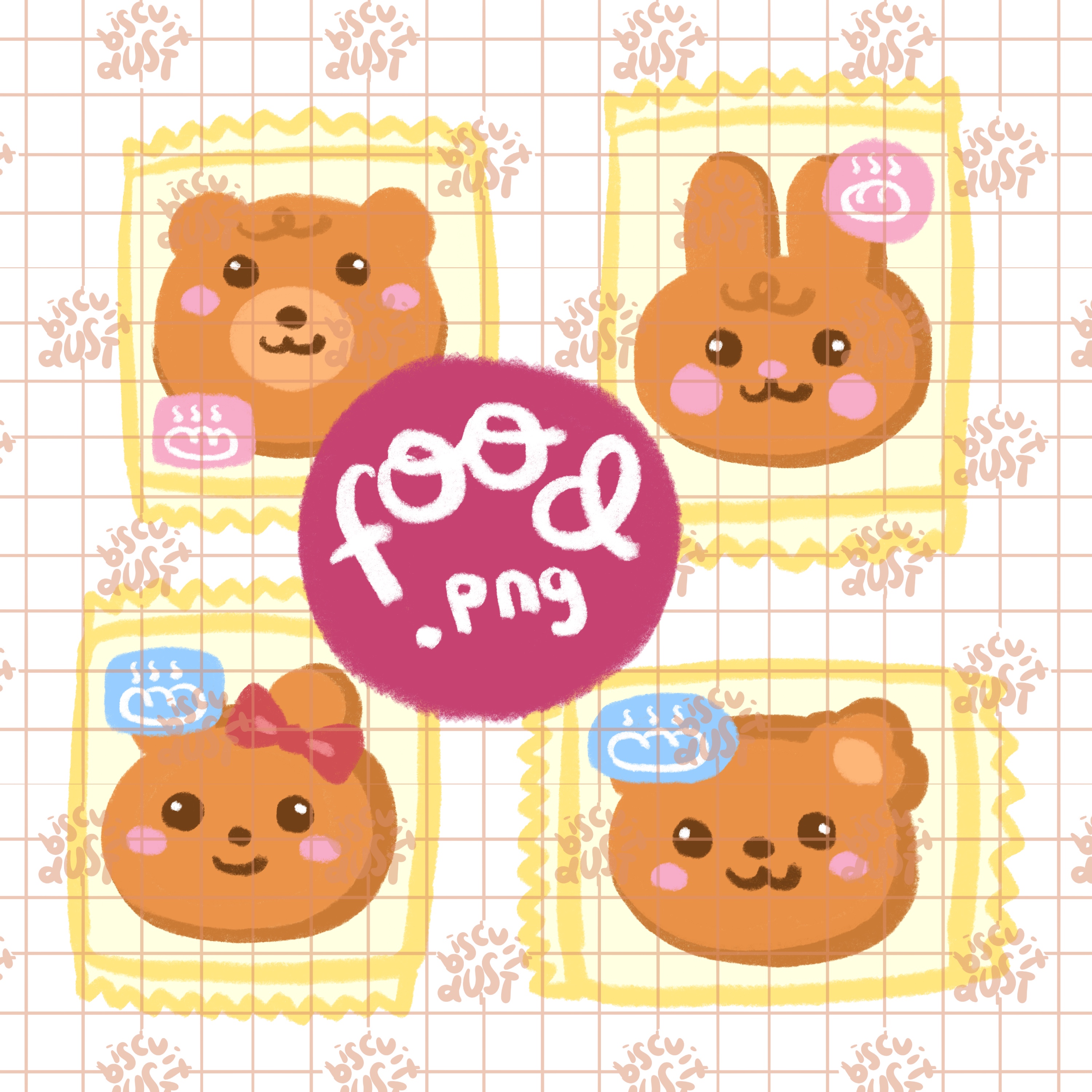 Cute freshly baked bread snack - Food 013