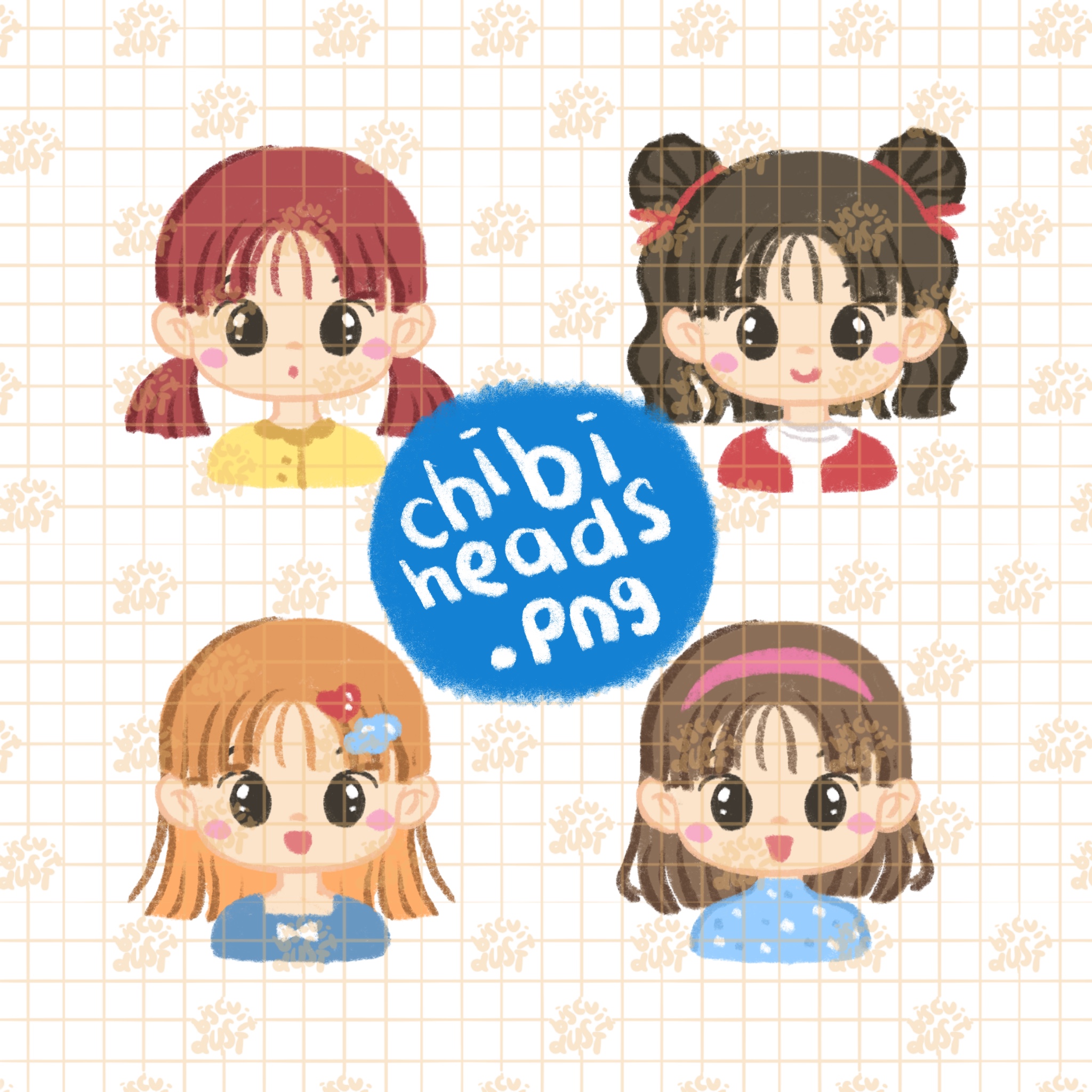 Chibi Heads 02