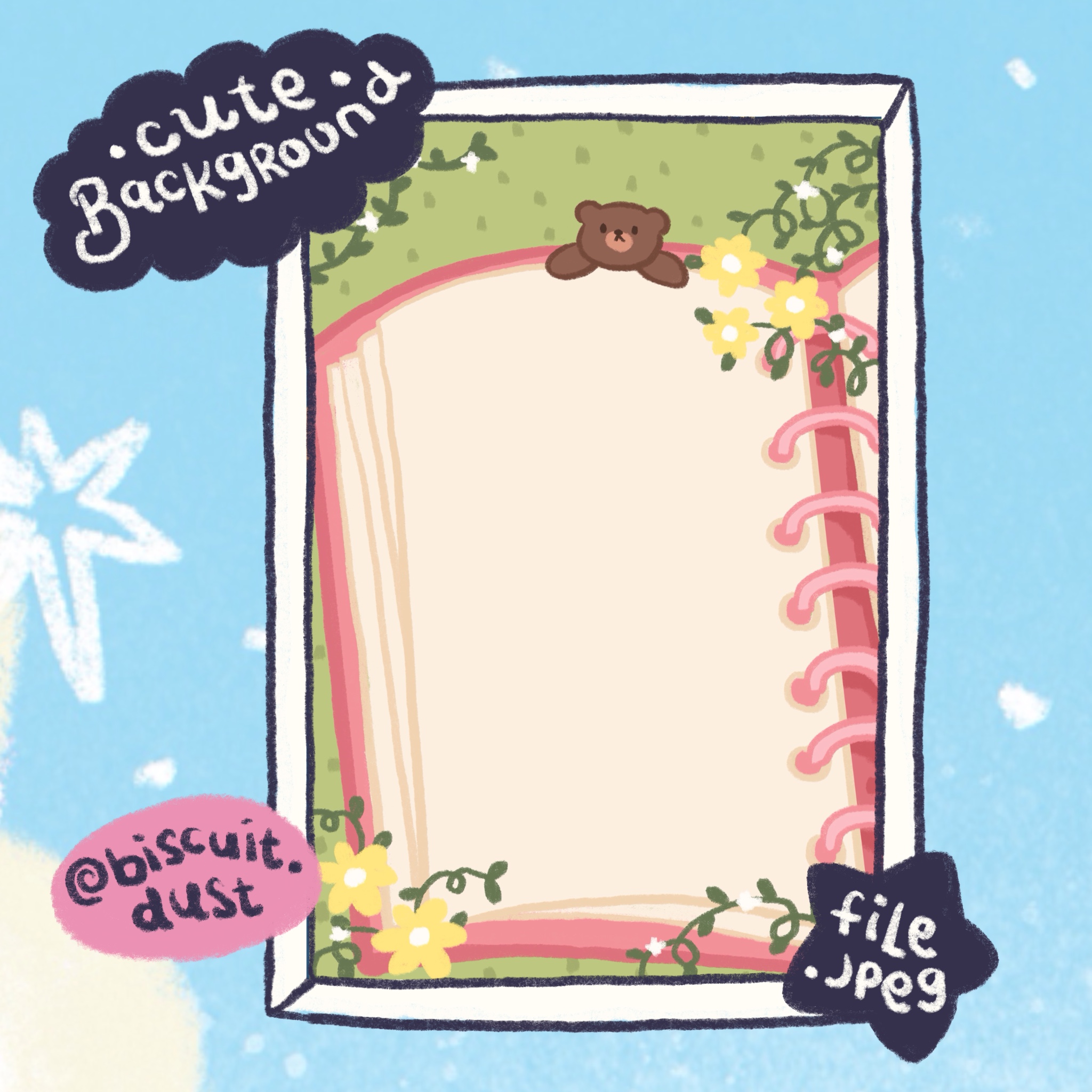 Diary Cute Background 041