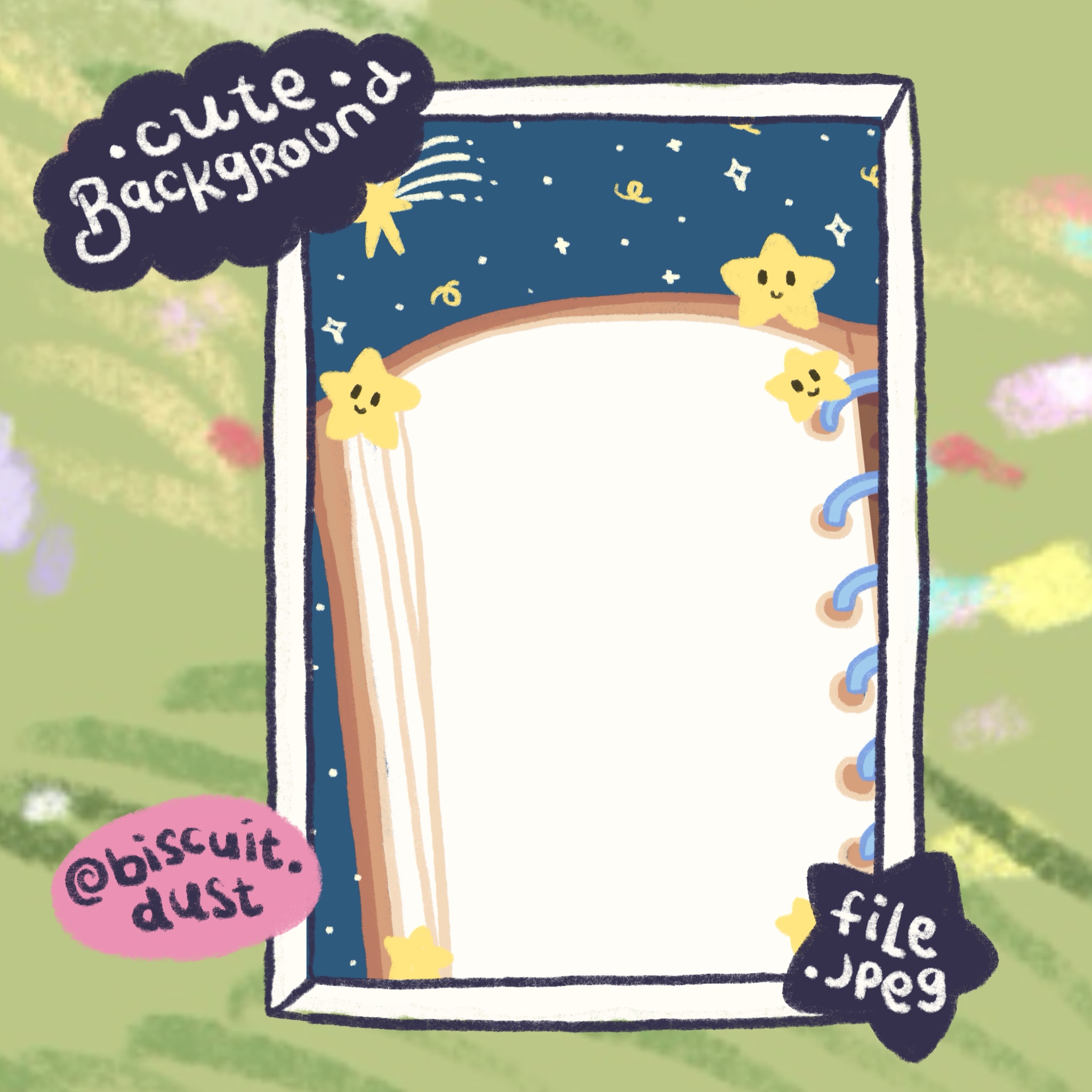 Night Mode Diary Background 042