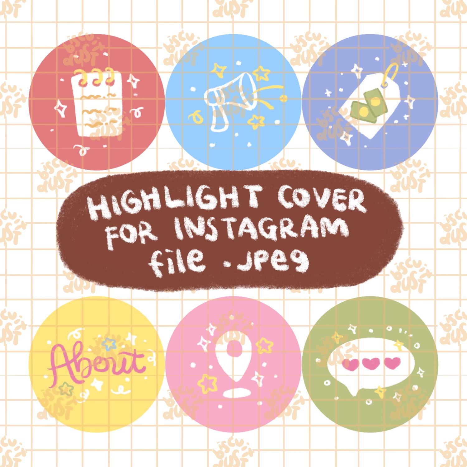 Colorful Highlight Cover - Highlight Cover 06