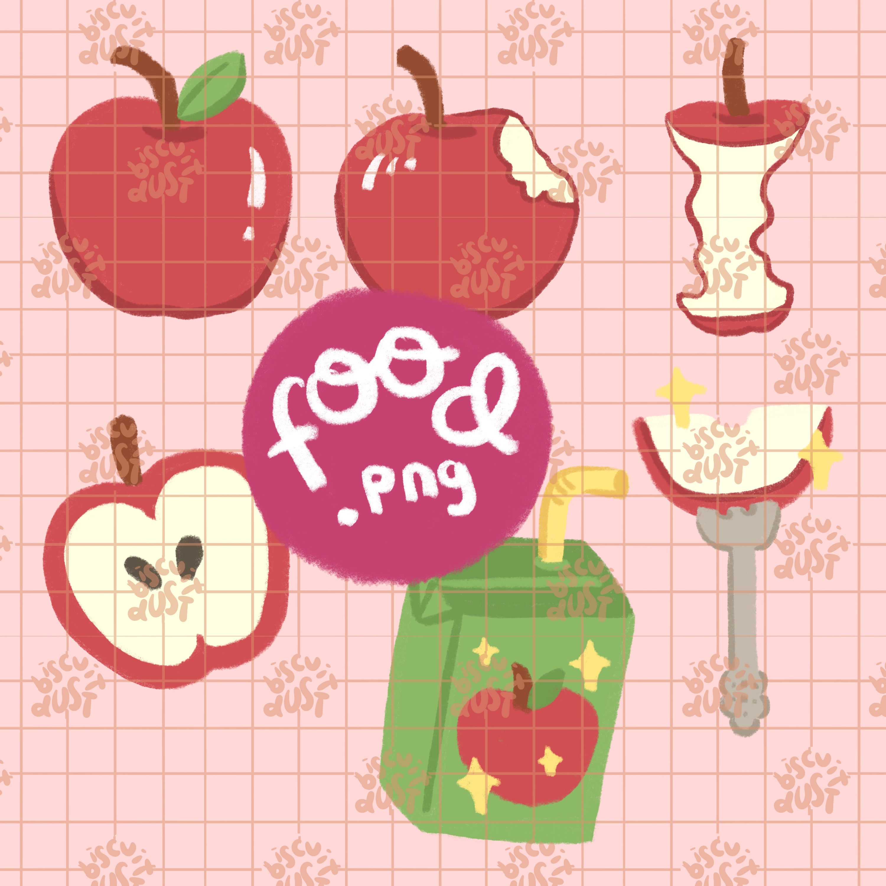 Apple shapes - Food 014