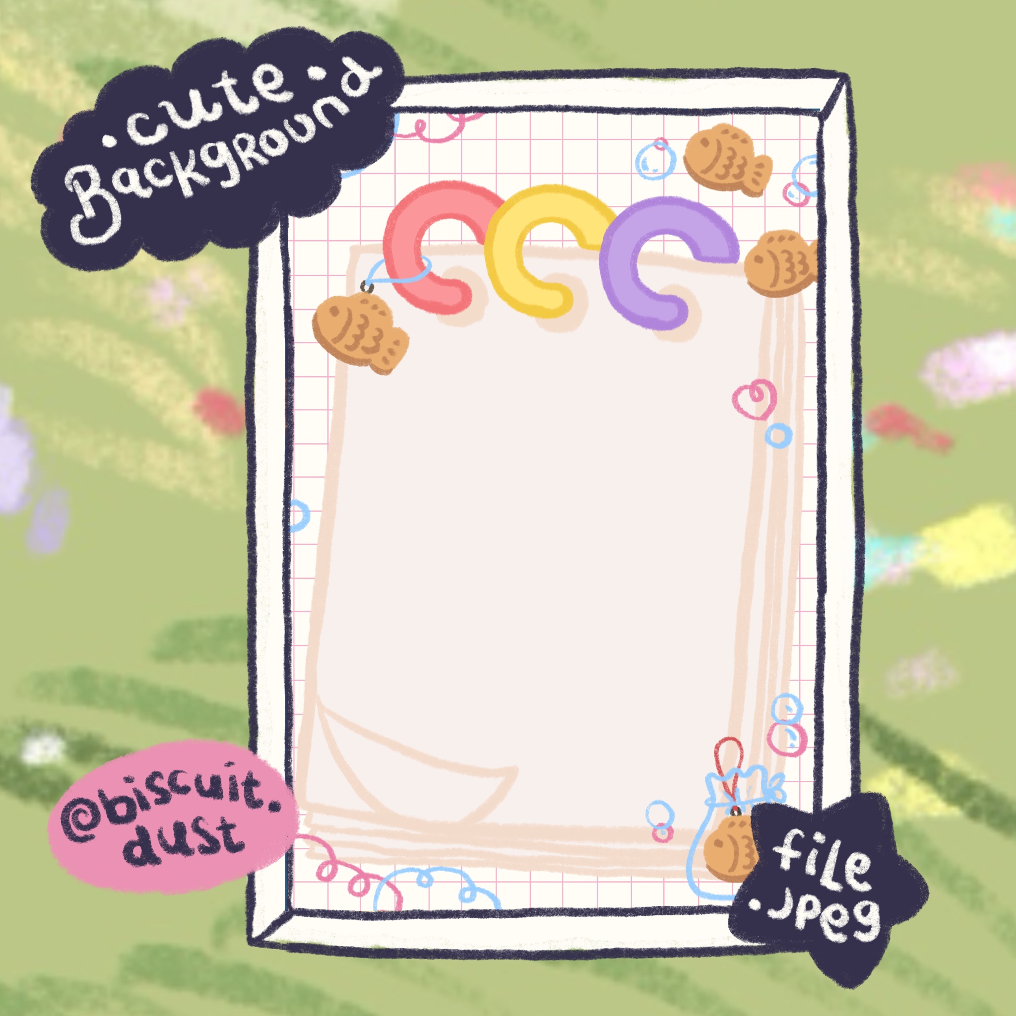 Cute Notepad Background 043