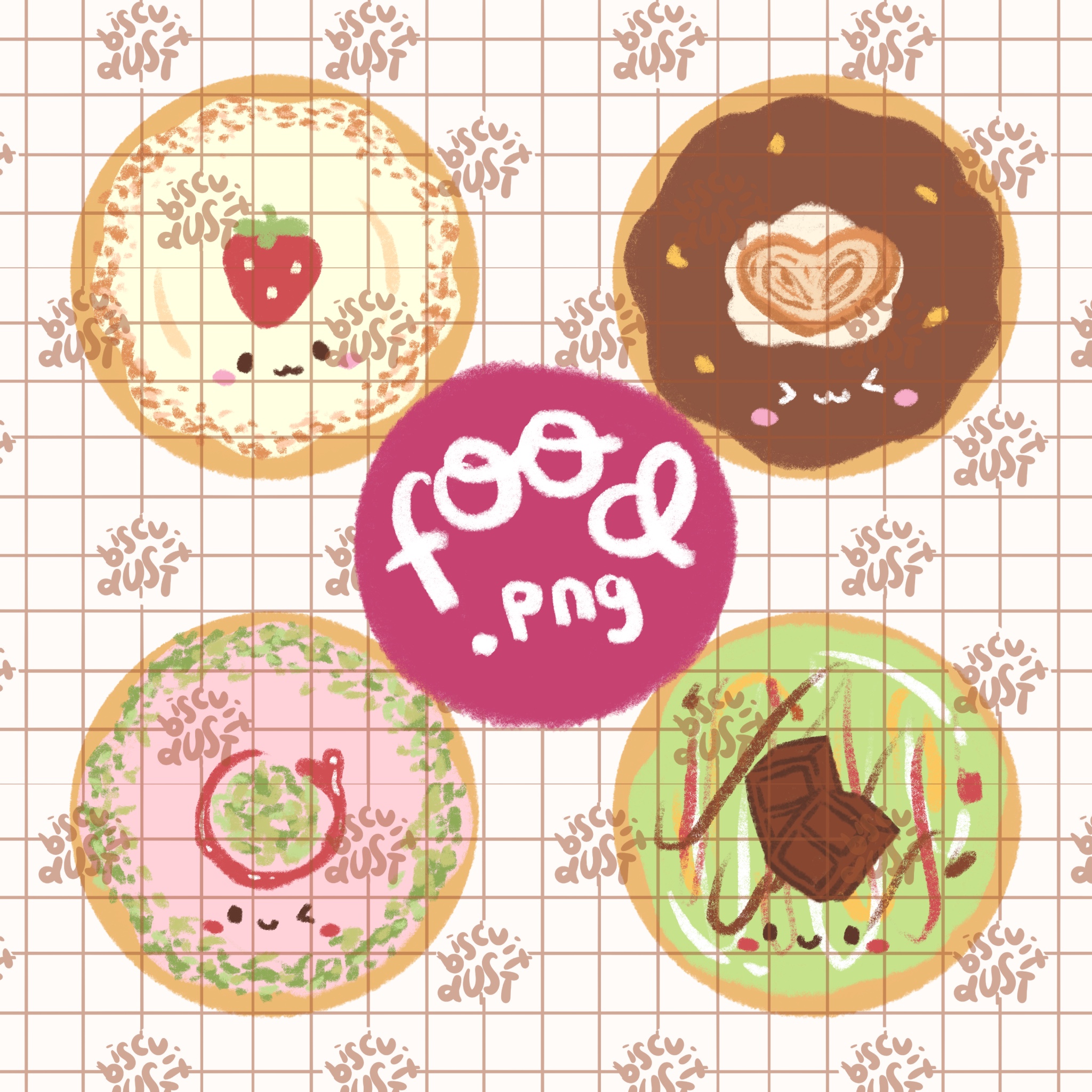 Donut set - Food 026