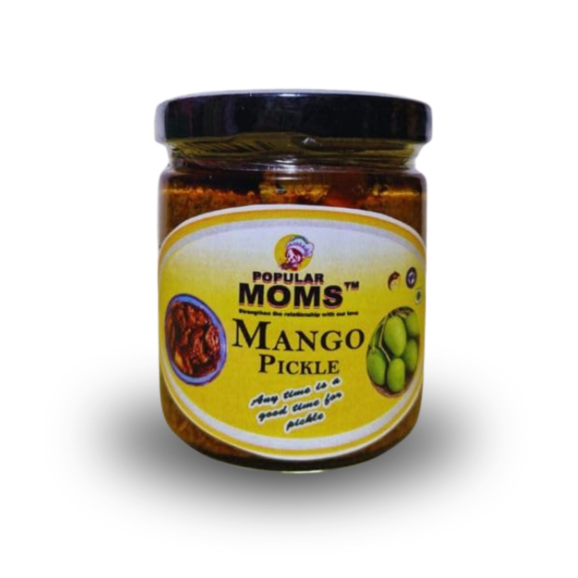 Popular Moms Mango Pickle  |Tripura Style Aamer Achar  | Homemade Traditional Achar | Glass Jar Packed 180g