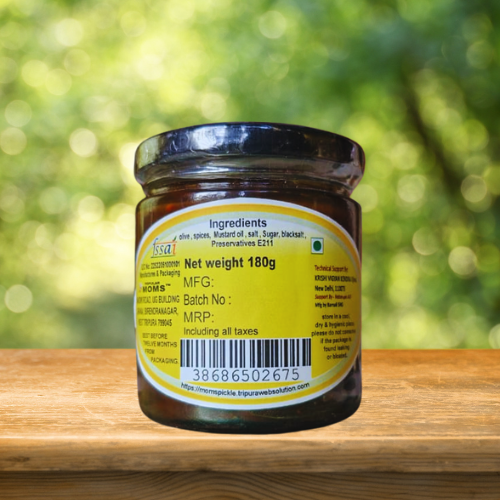 Popular Moms homemade Olive Pickle 180g