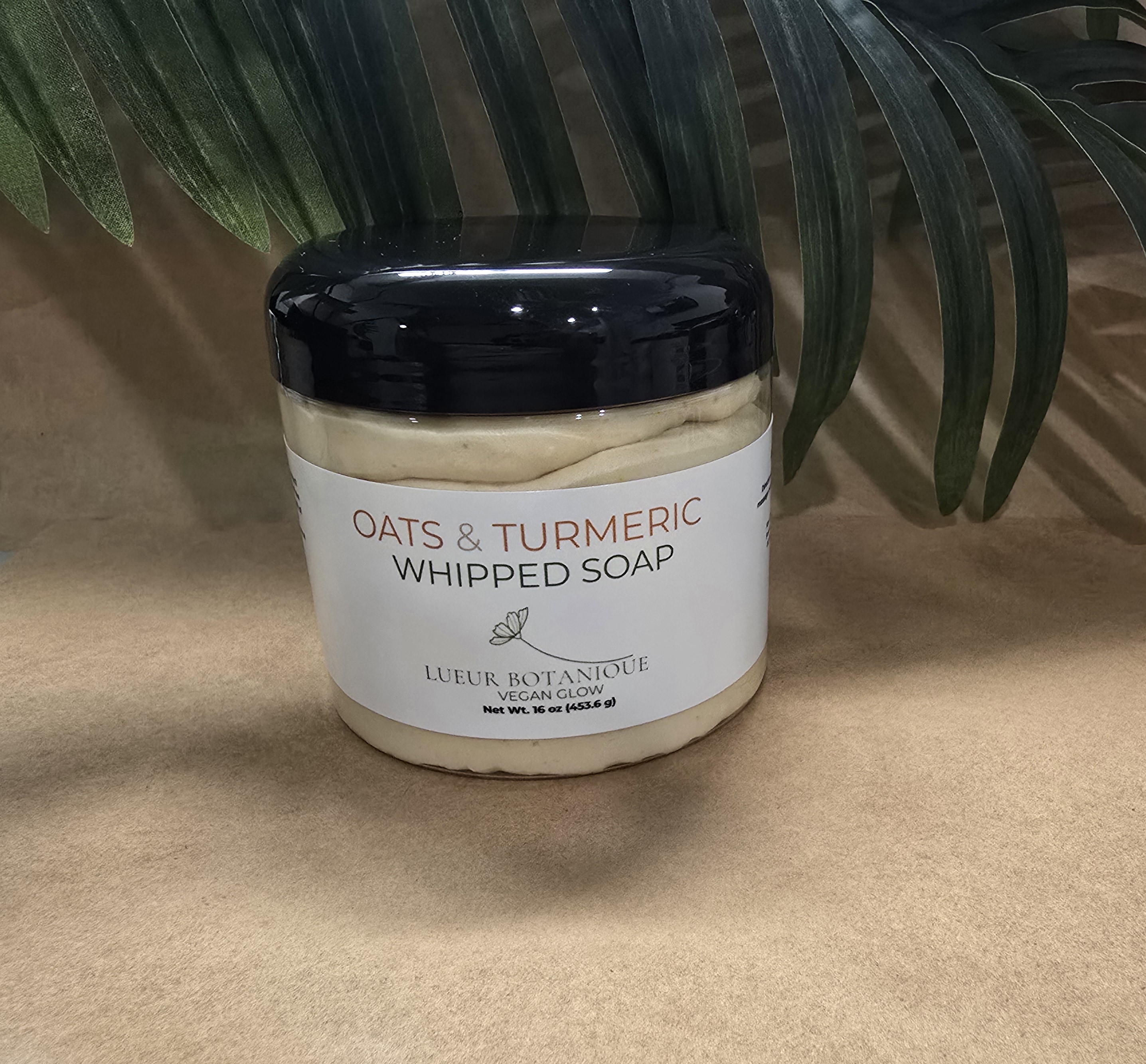 16 oz Oats & Turmeric Whipped Soap