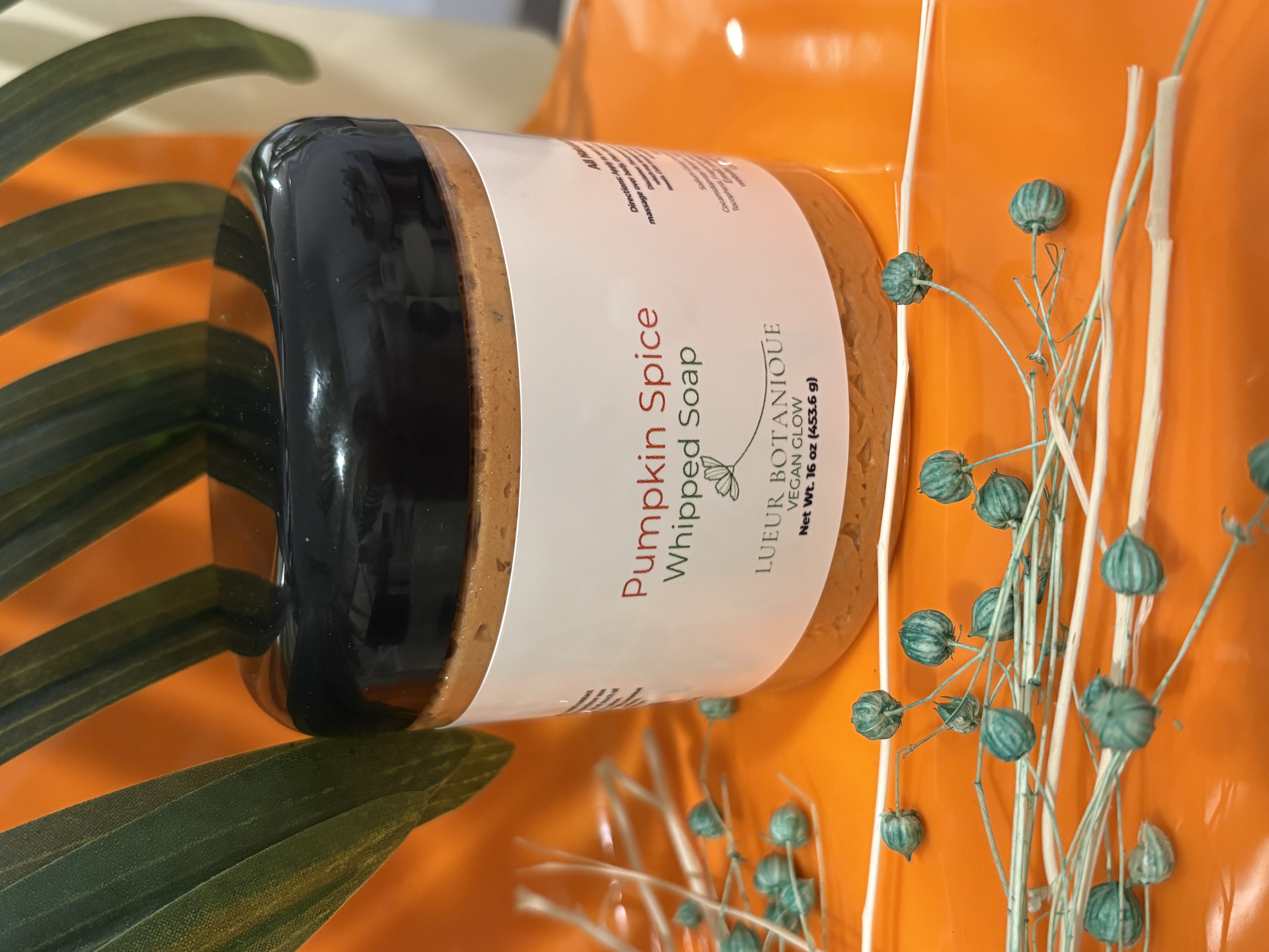 16 oz Pumpkin Spice Whipped Soap