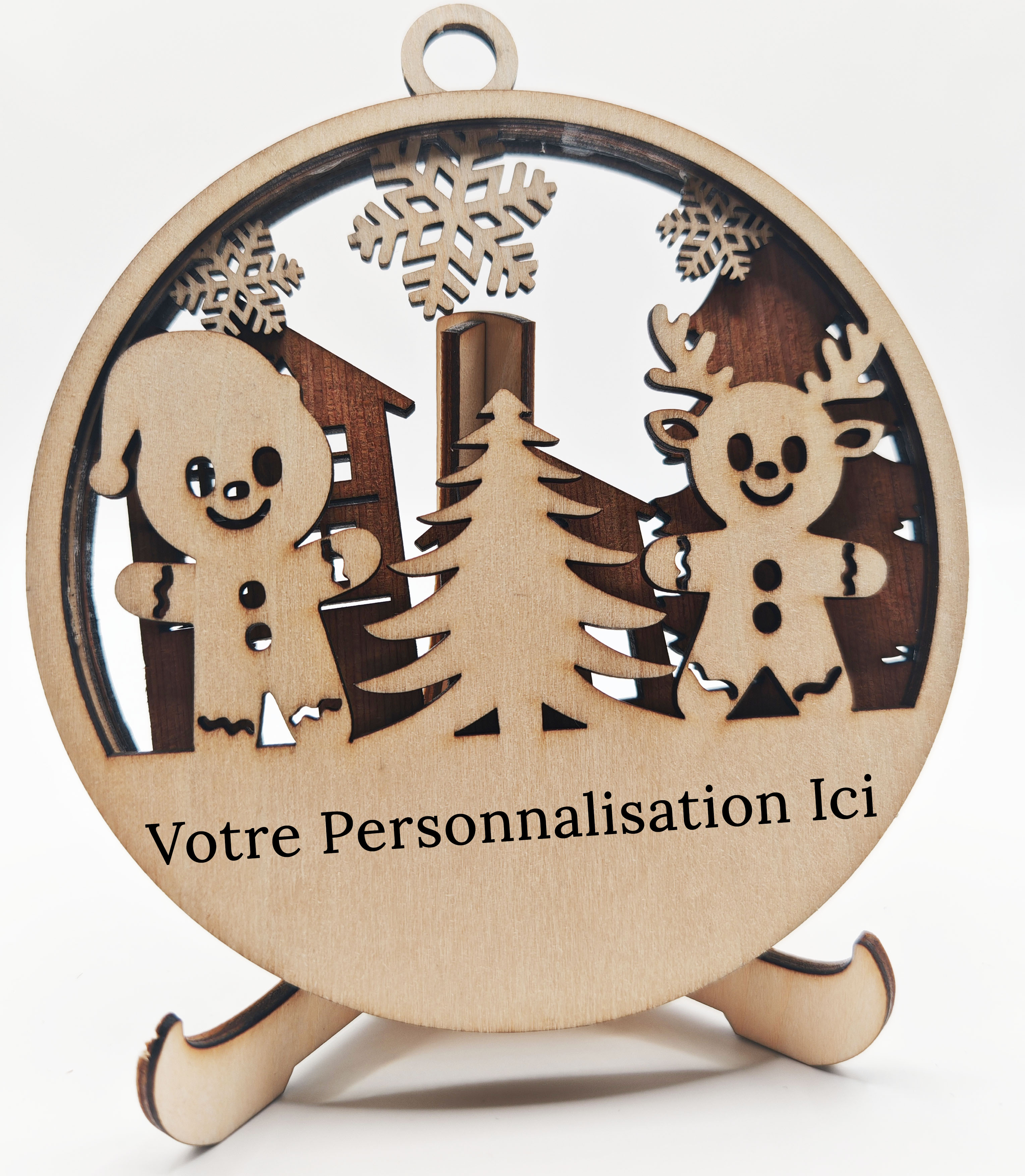 La Boule Multicouche "Scène de Noël"