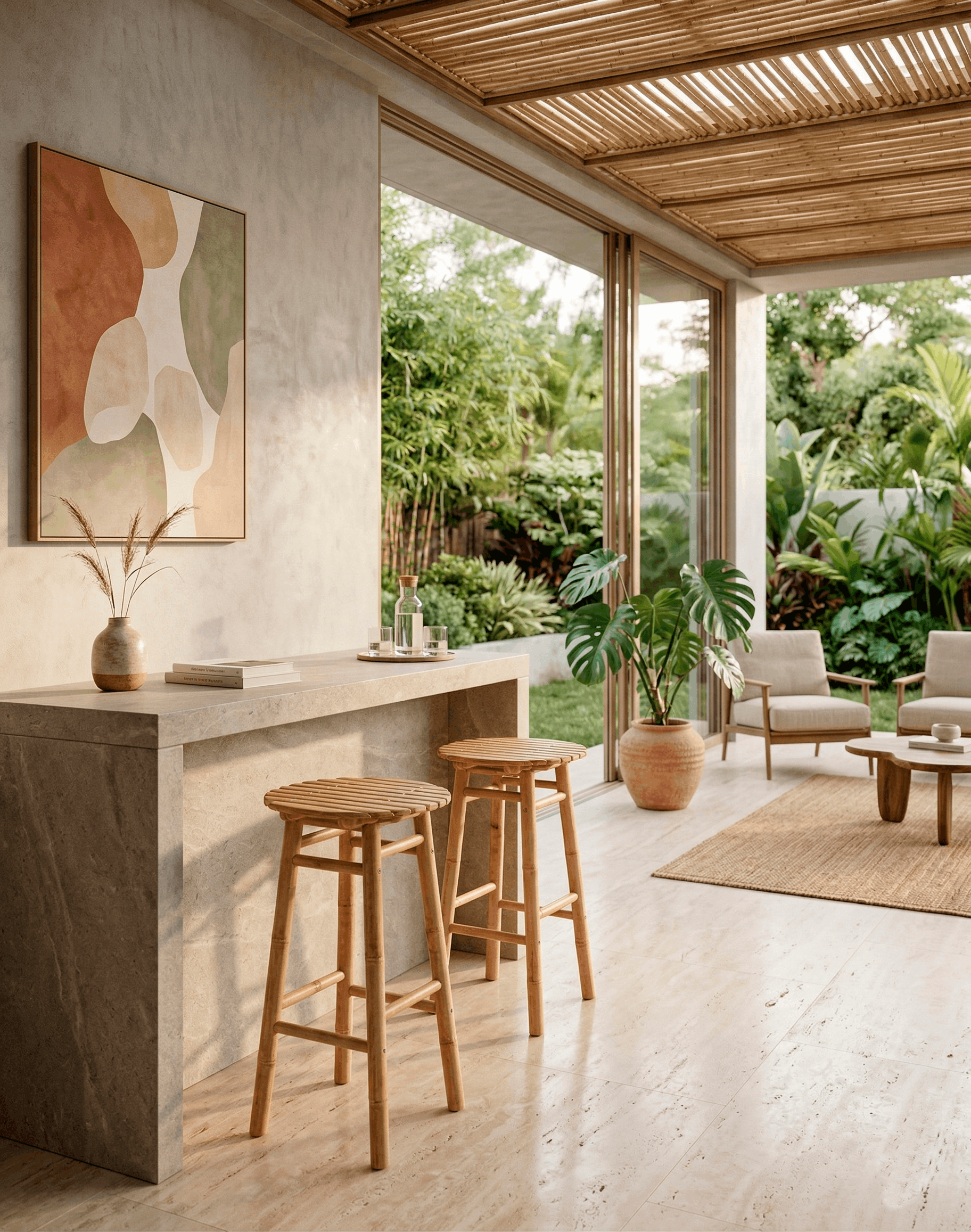 Taburetes de bambú - Córdoba