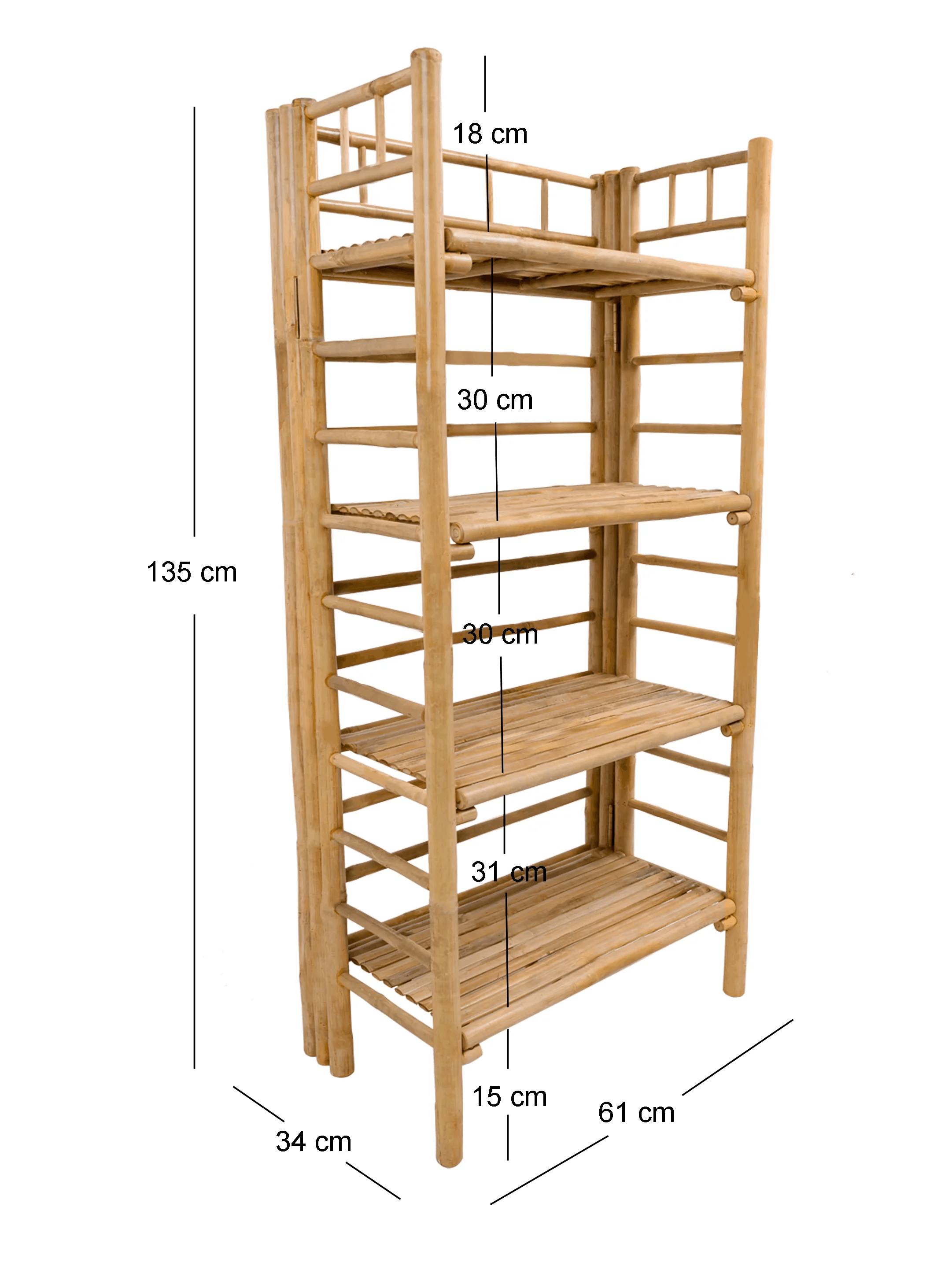 Estantería de bambú - Llombrera