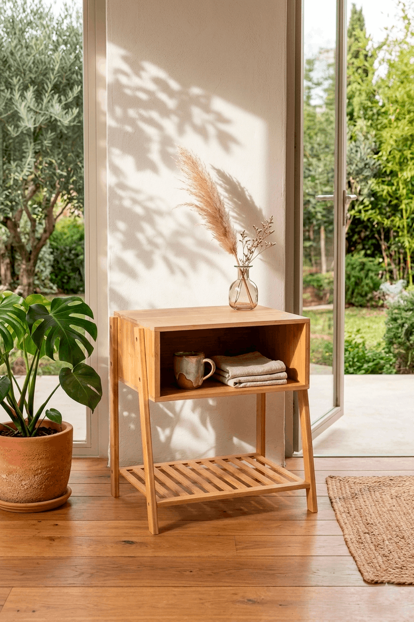 Mesilla de bambú - León