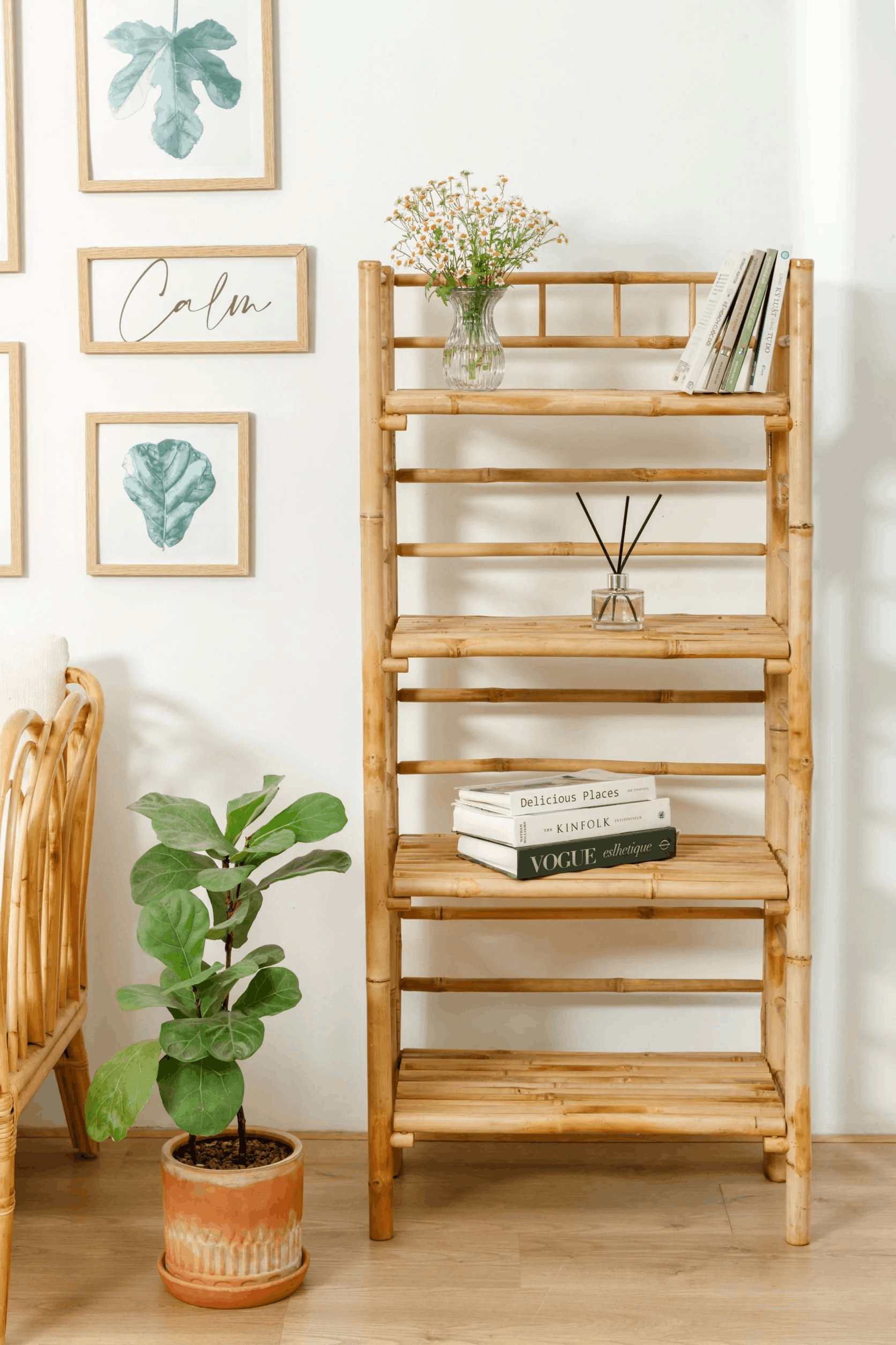Estantería de bambú - Llombrera