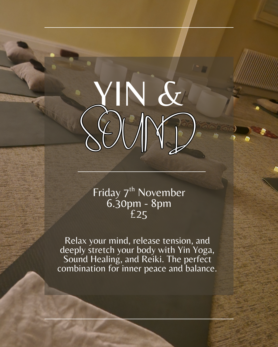 YIN & Sound - 7th Nov