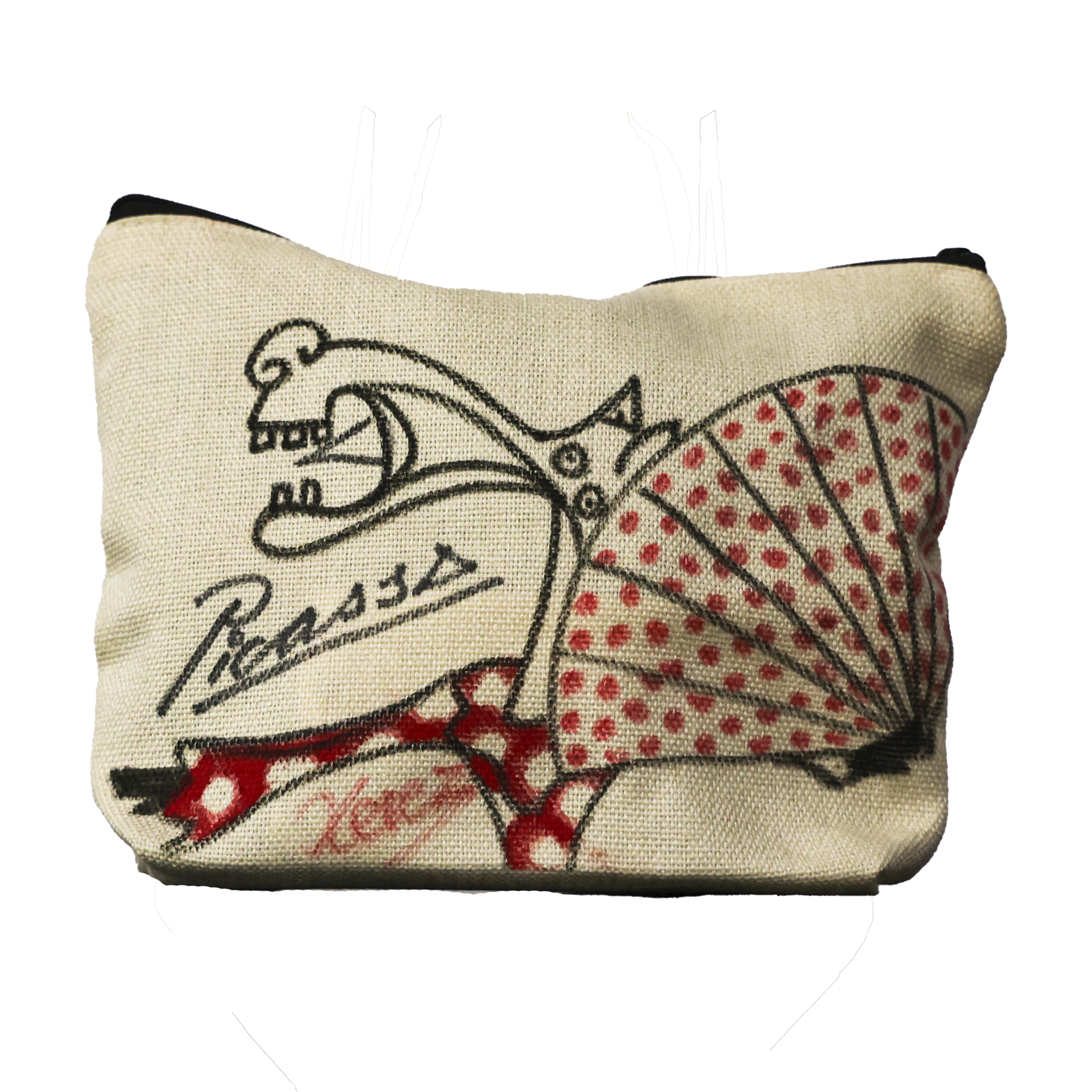 Cojín artístico estampado