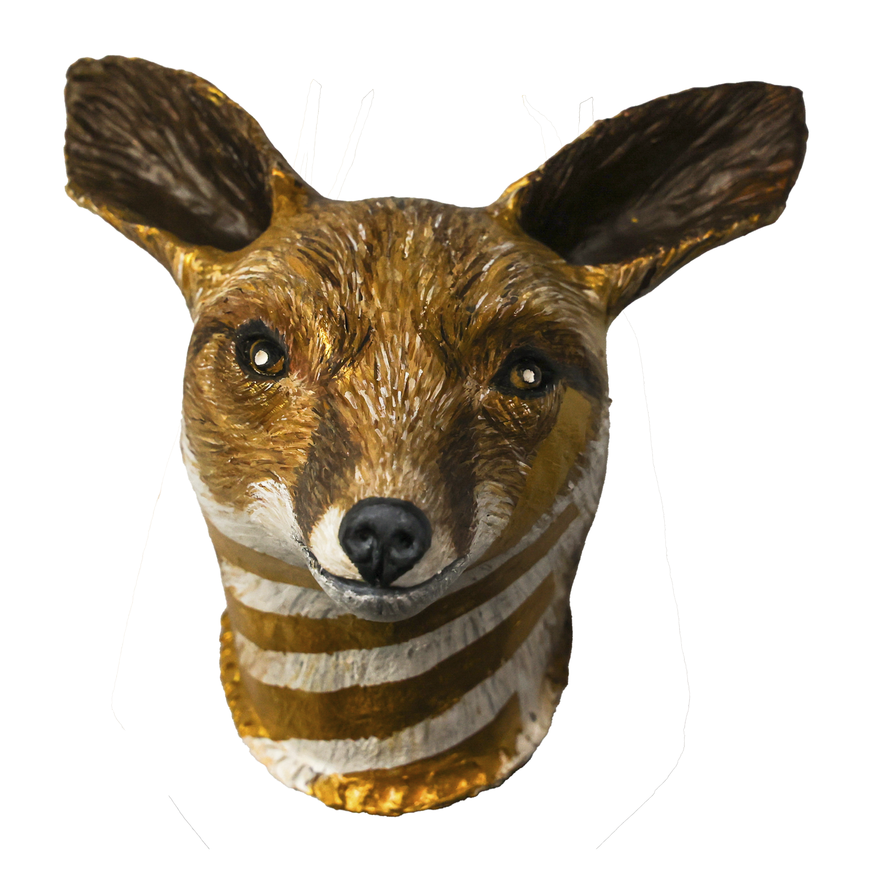 Cabeza decorativa de canguro