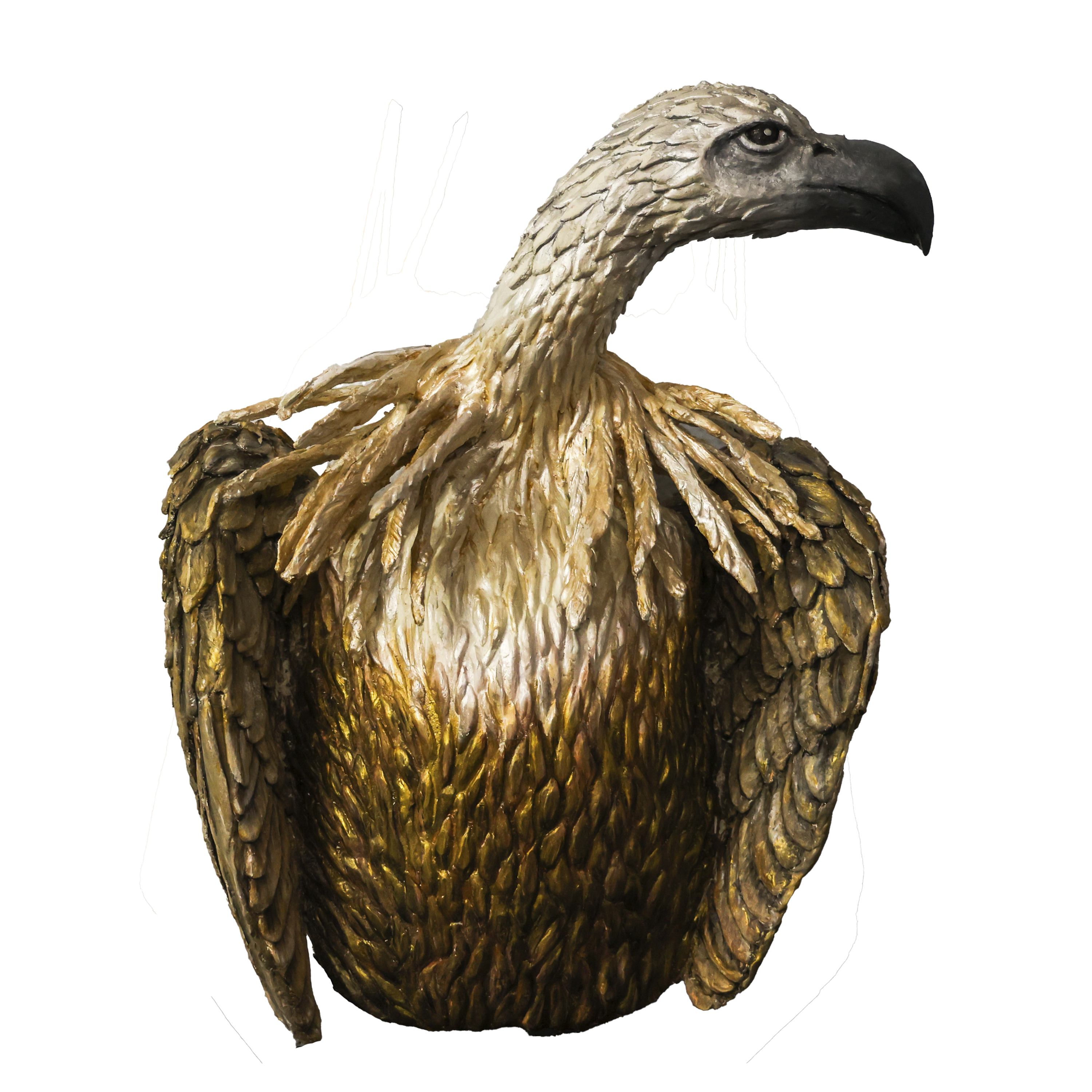 Escultura de buitre