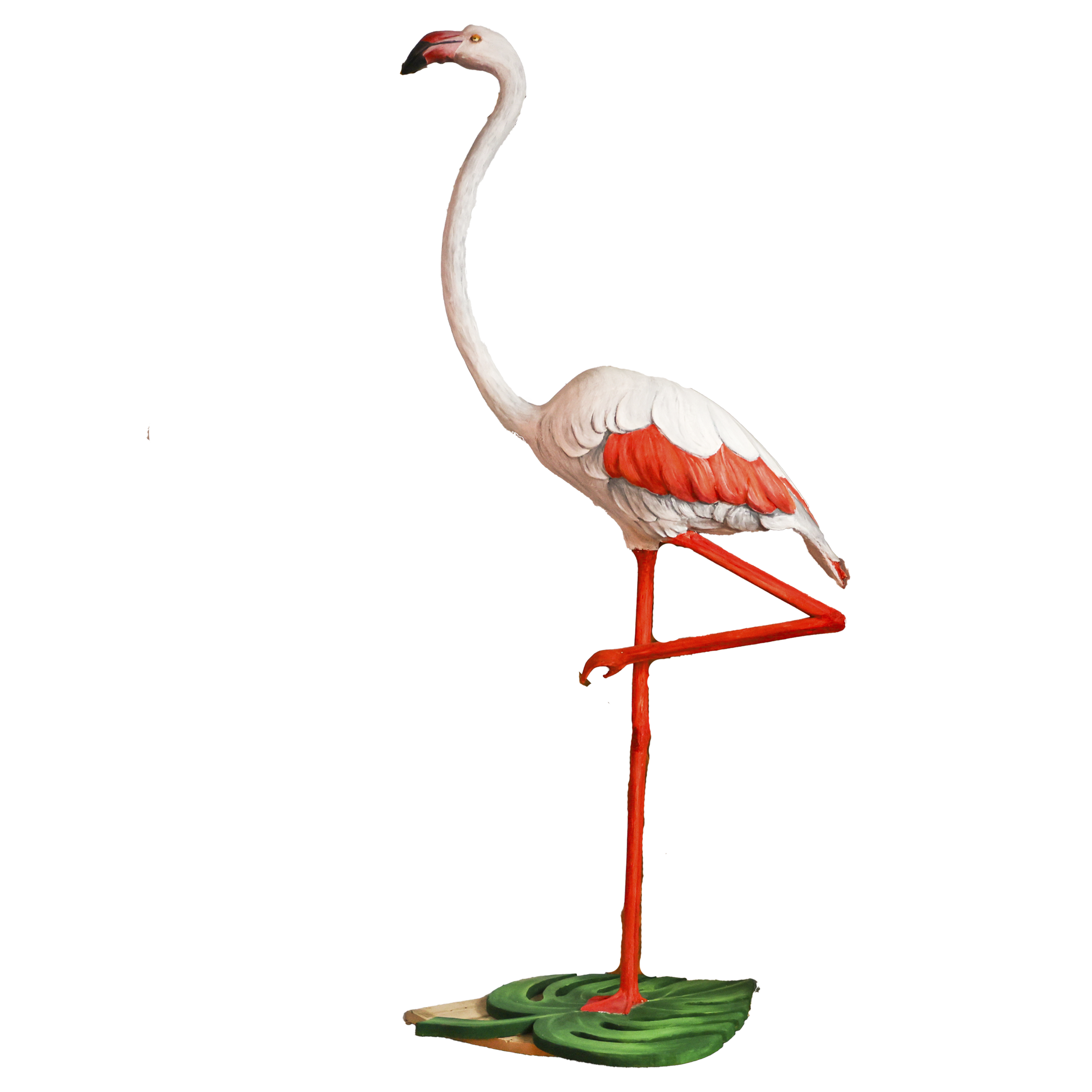 Flamenco Decorativo de Jardín