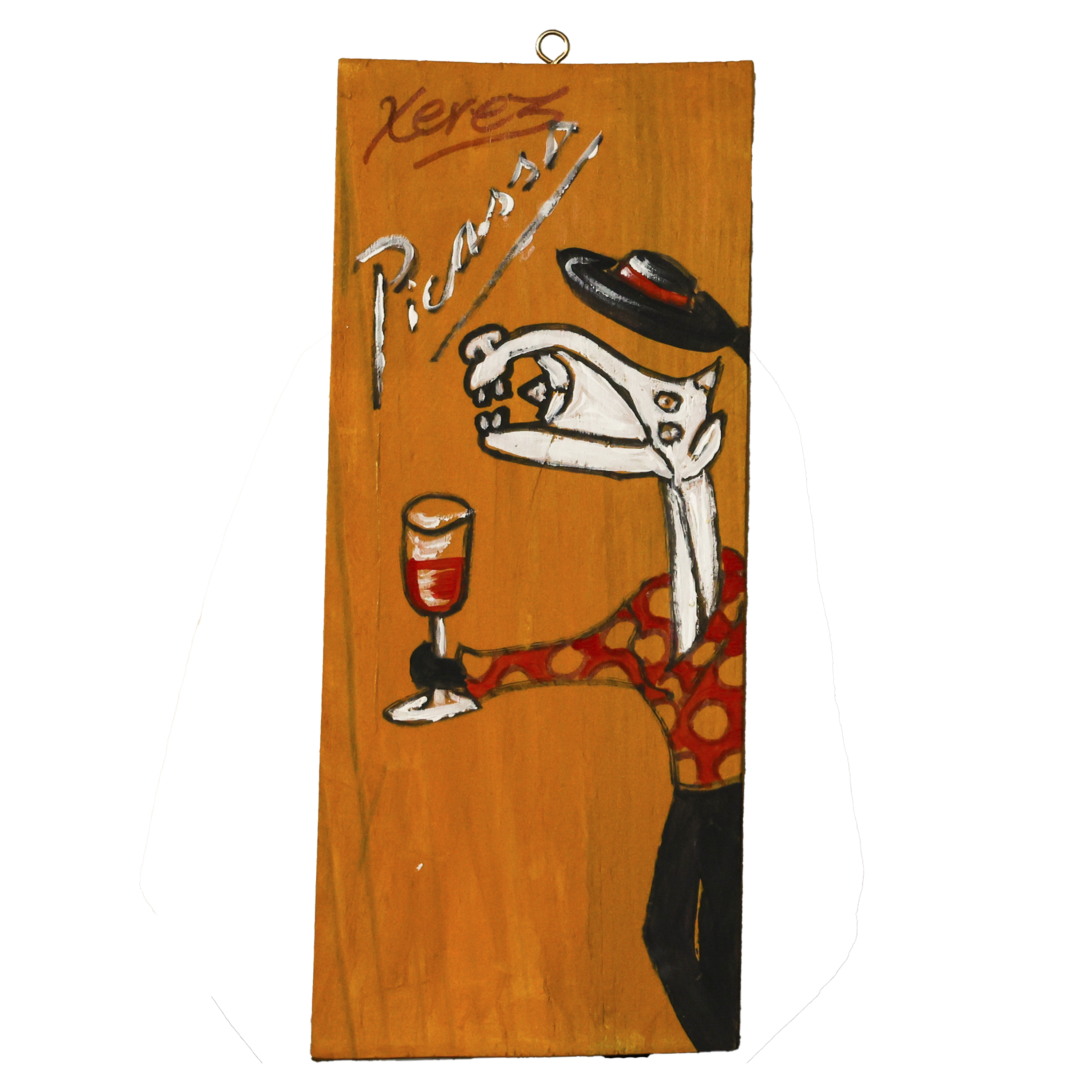 Cuadro artístico de madera 'Xerez Picasso'