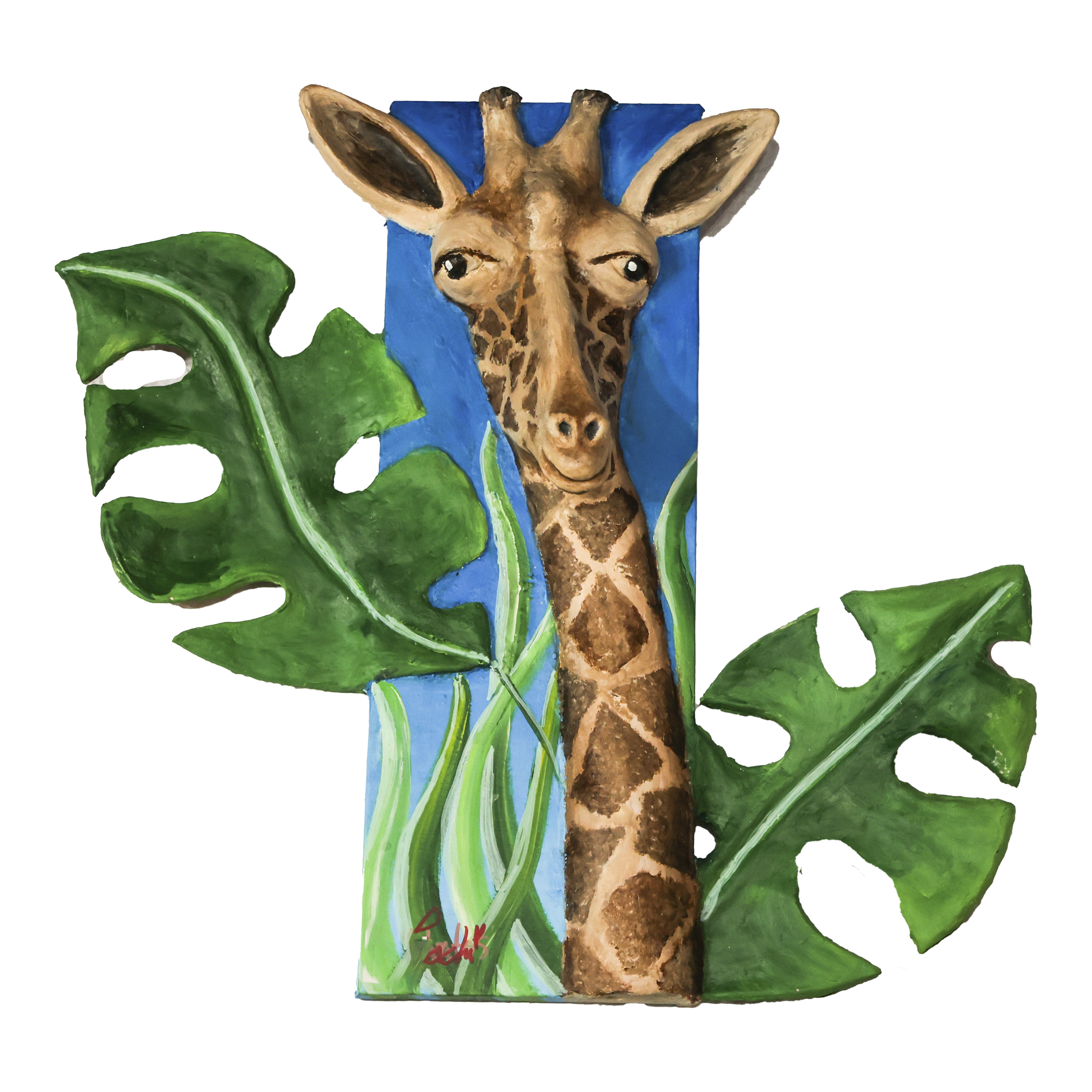 Cuadro Decorativo Jirafa