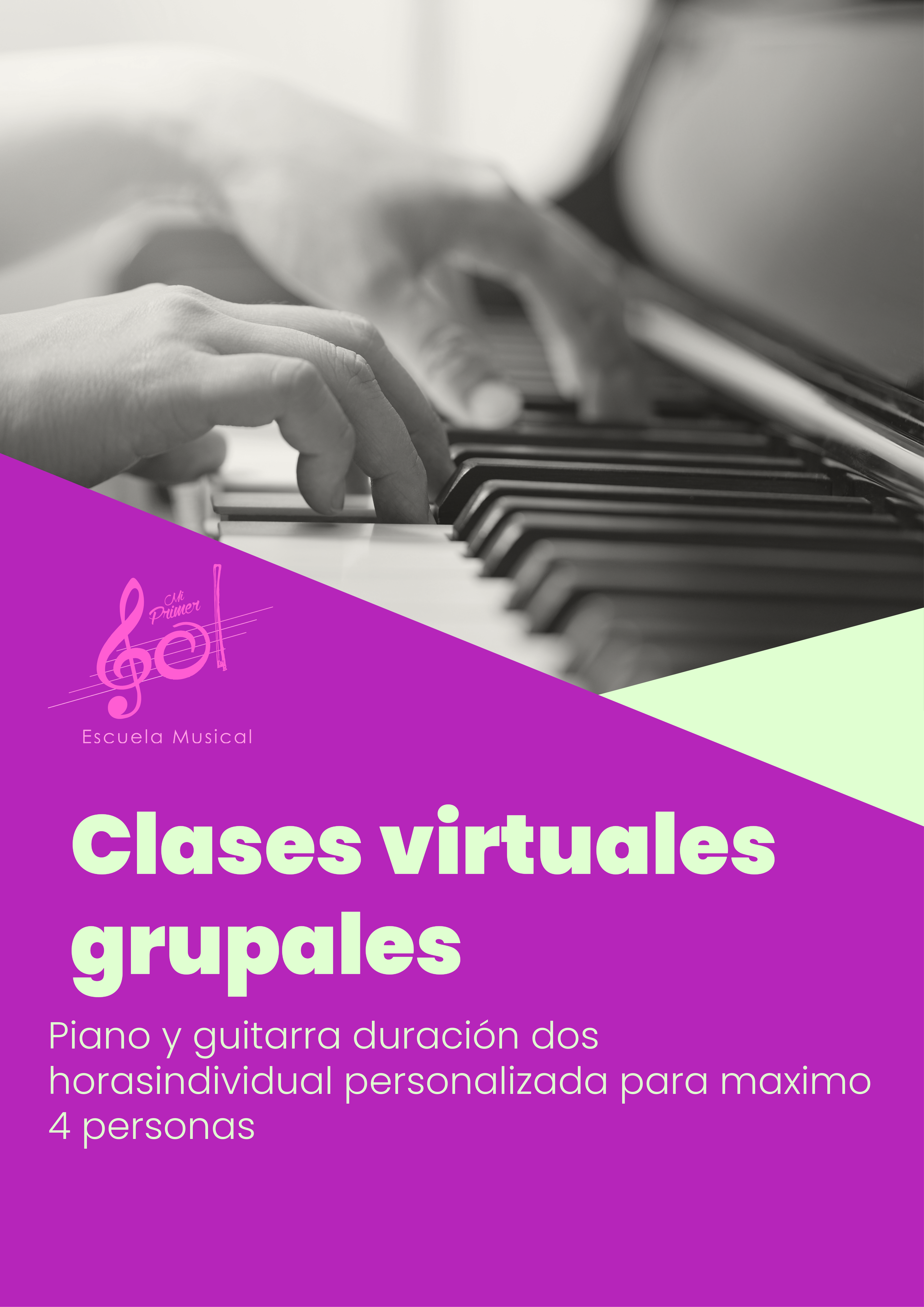 Clases virtuales grupales en sede
