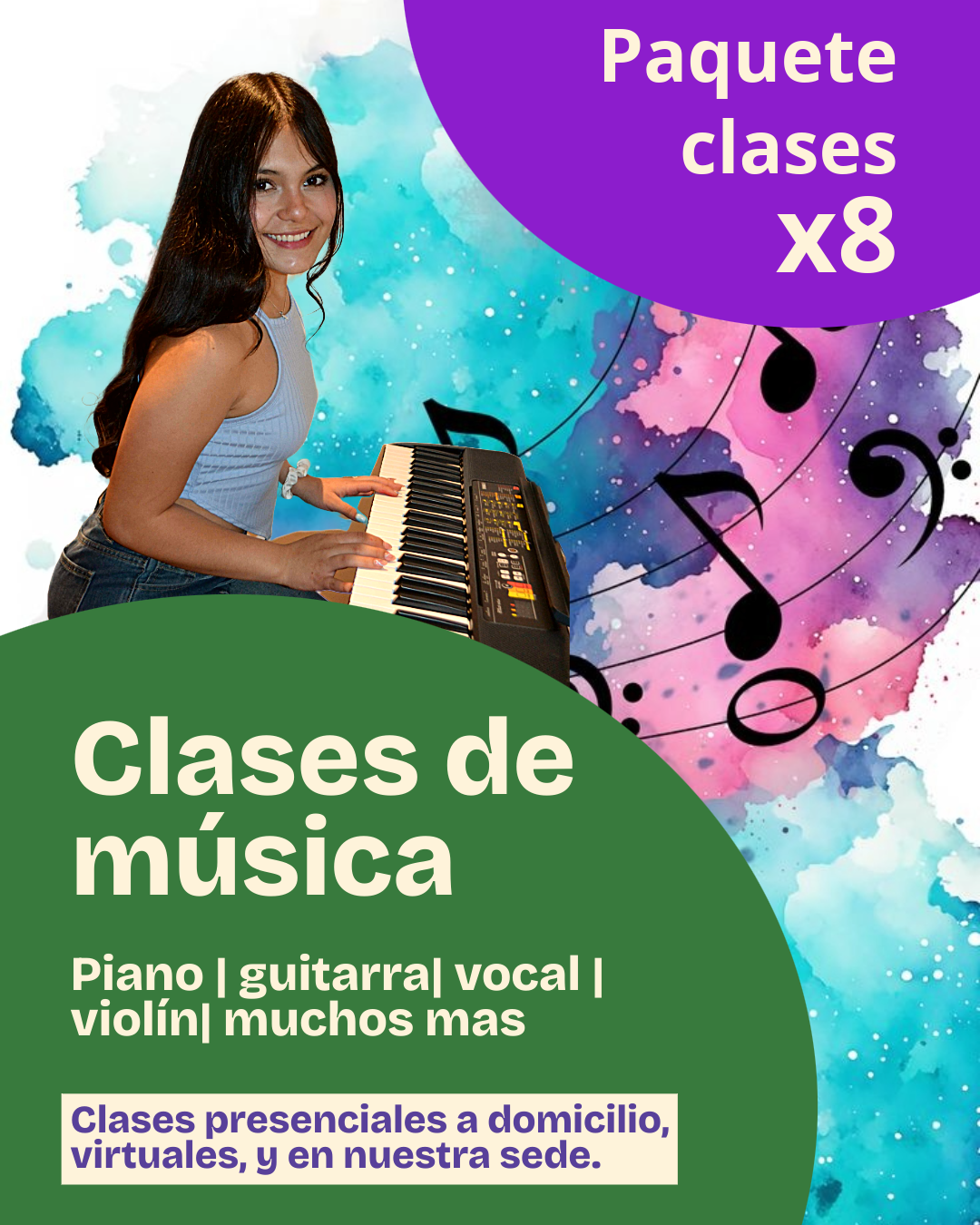 Paquete de clases X8